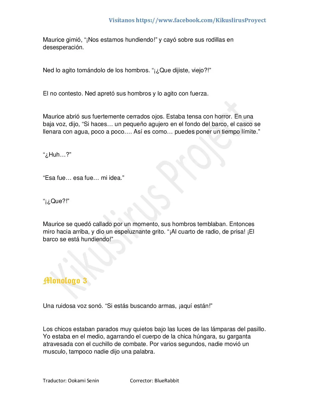 Gosick (Novela) (2003) - Capítulo 3 - Página 38 - LectorTMOo
