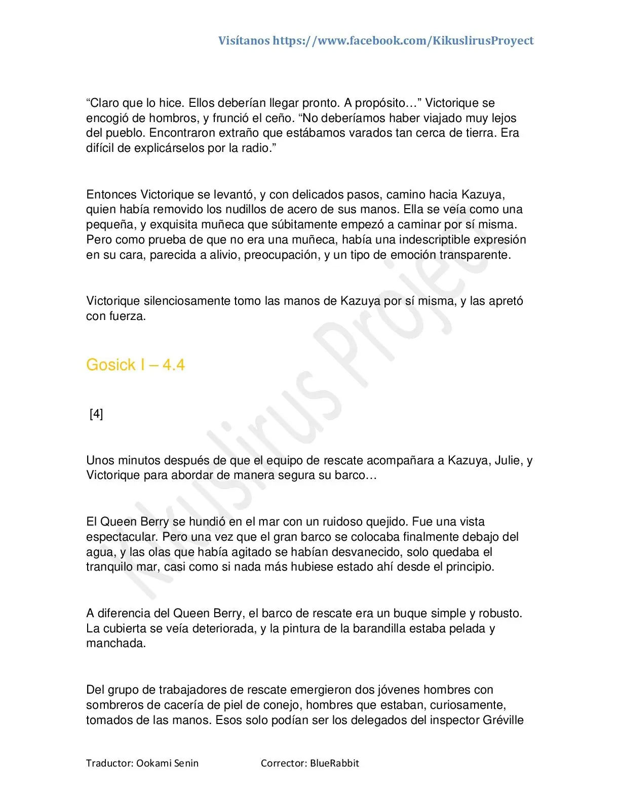 Gosick (Novela) (2003) - Capítulo 4 - Página 36 - LectorTMOo
