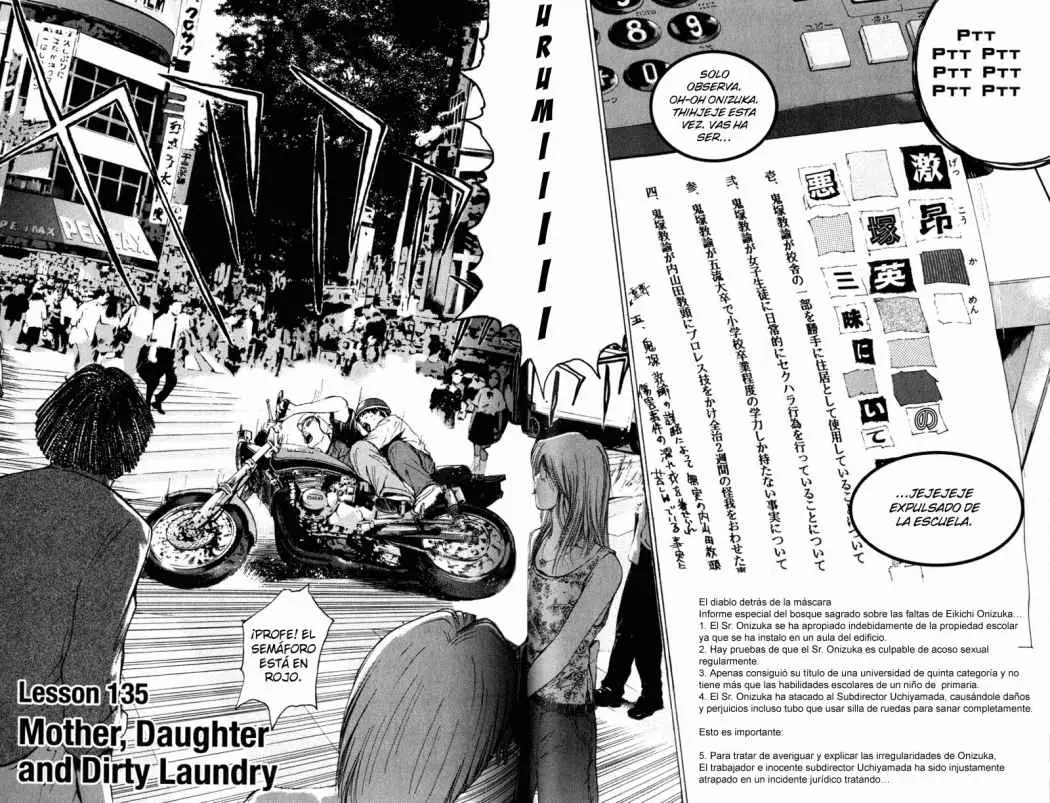 Great Teacher Onizuka (1996) - Capítulo 135 - Página 1 - LectorTMOo
