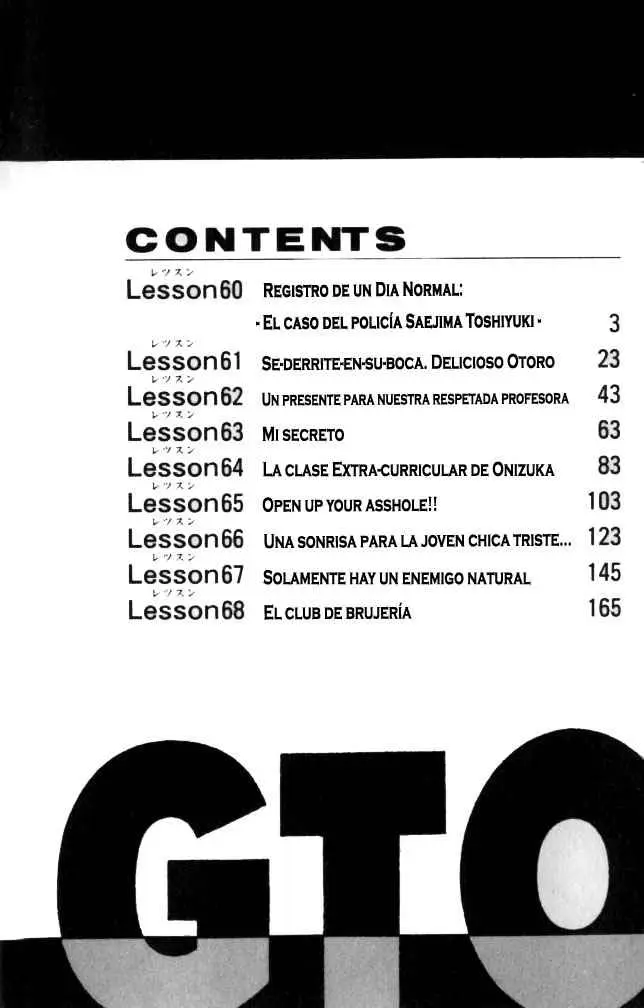 Great Teacher Onizuka (1996) - Capítulo 60 - Página 4 - LectorTMOo