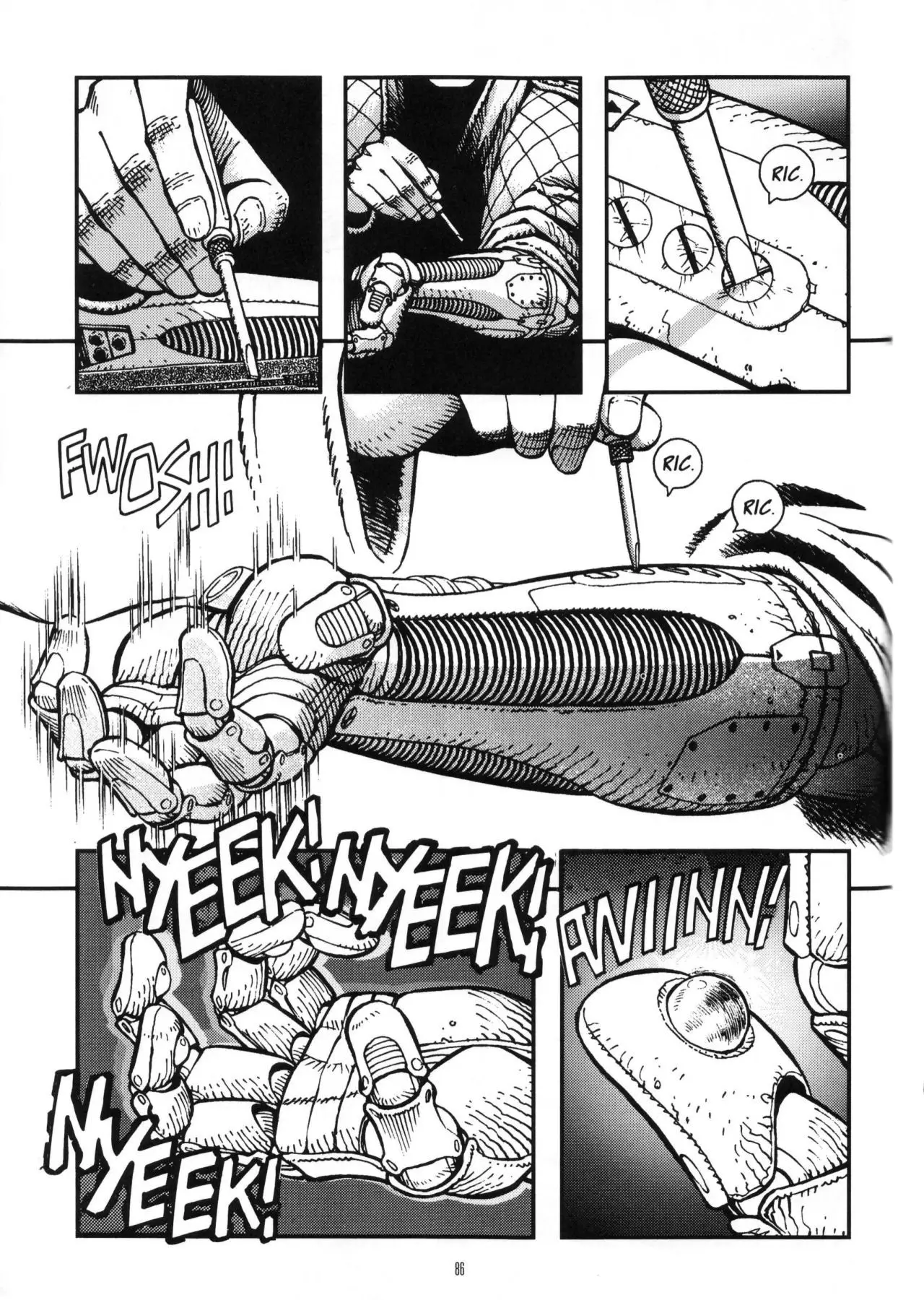 Gunnm gaiden (1997) - Capítulo 3 - Página 35 - LectorTMOo