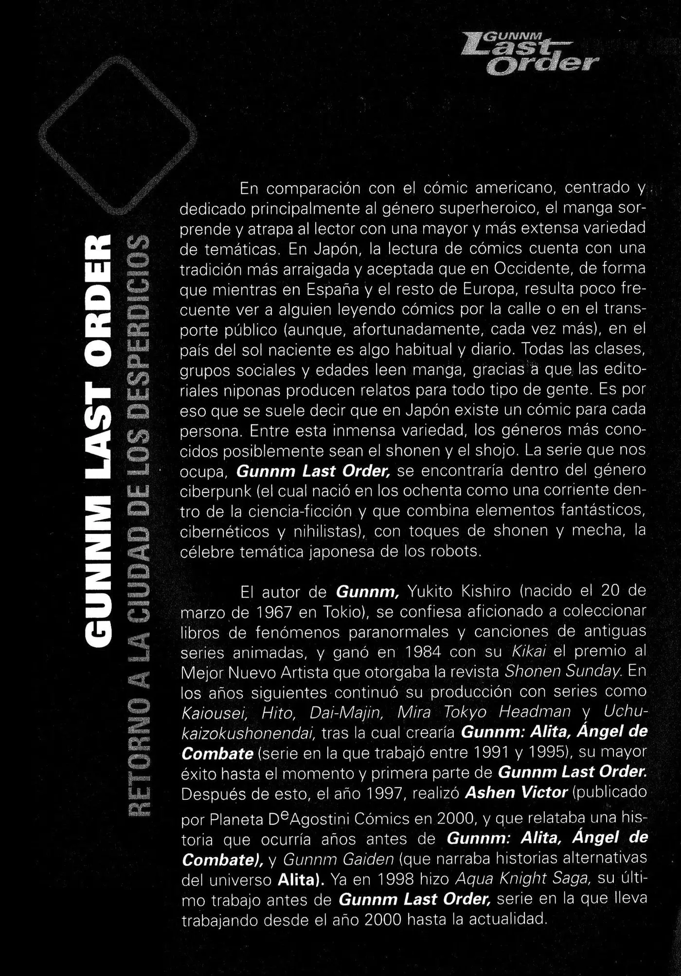 Gunnm: Last Order (2001) - Capítulo 49 - Página 37 - LectorTMOo