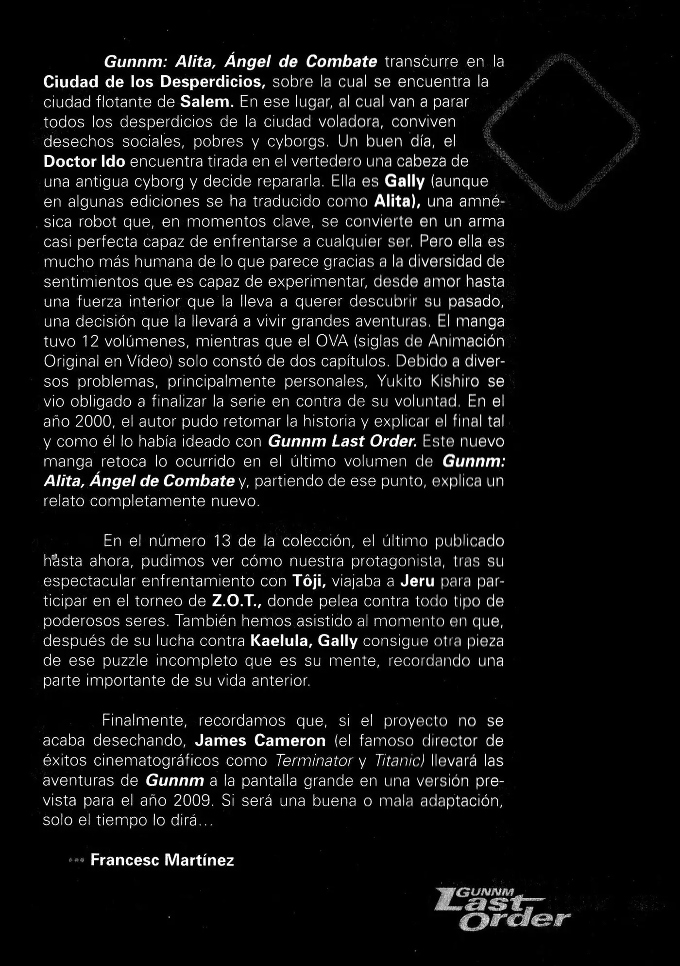 Gunnm: Last Order (2001) - Capítulo 49 - Página 38 - LectorTMOo