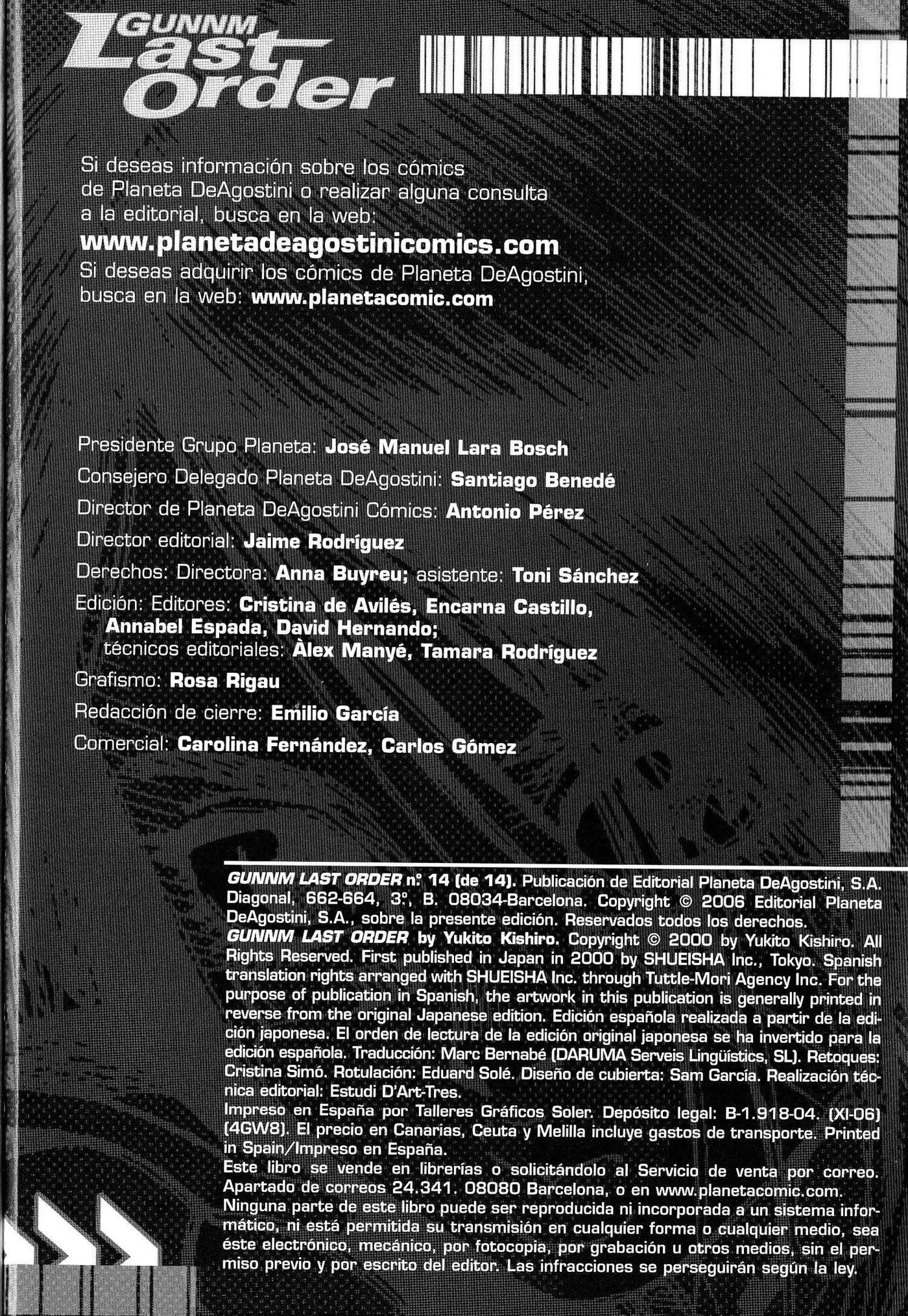Gunnm: Last Order (2001) - Capítulo 49 - Página 39 - LectorTMOo