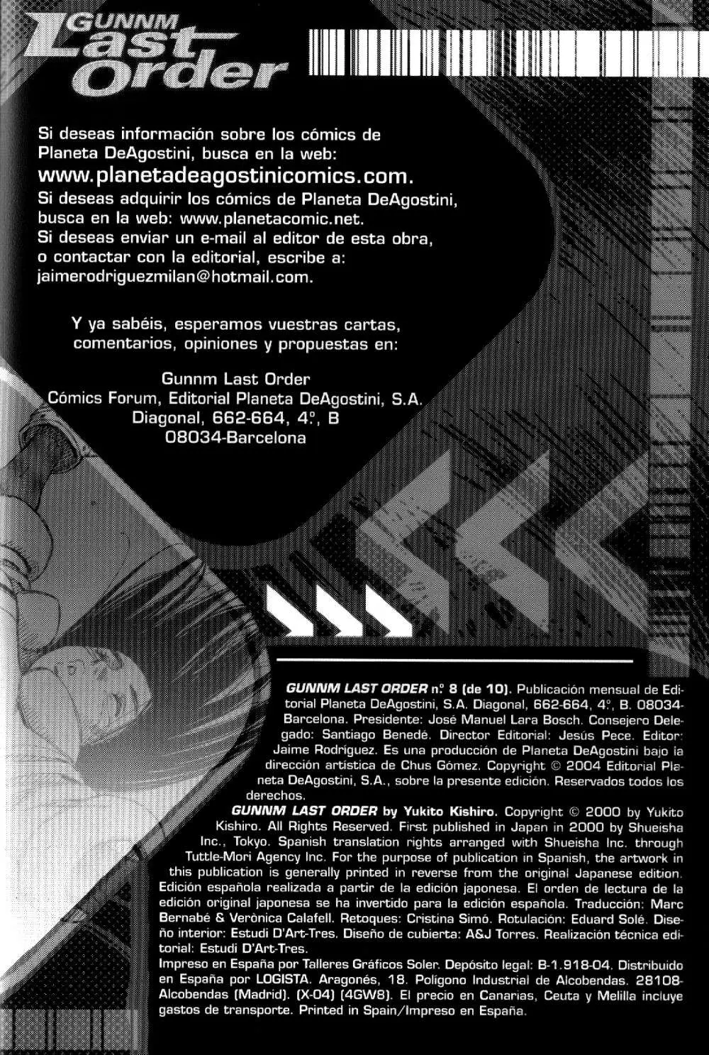 Gunnm: Last Order (2001) - Capítulo 8 - Página 50 - LectorTMOo