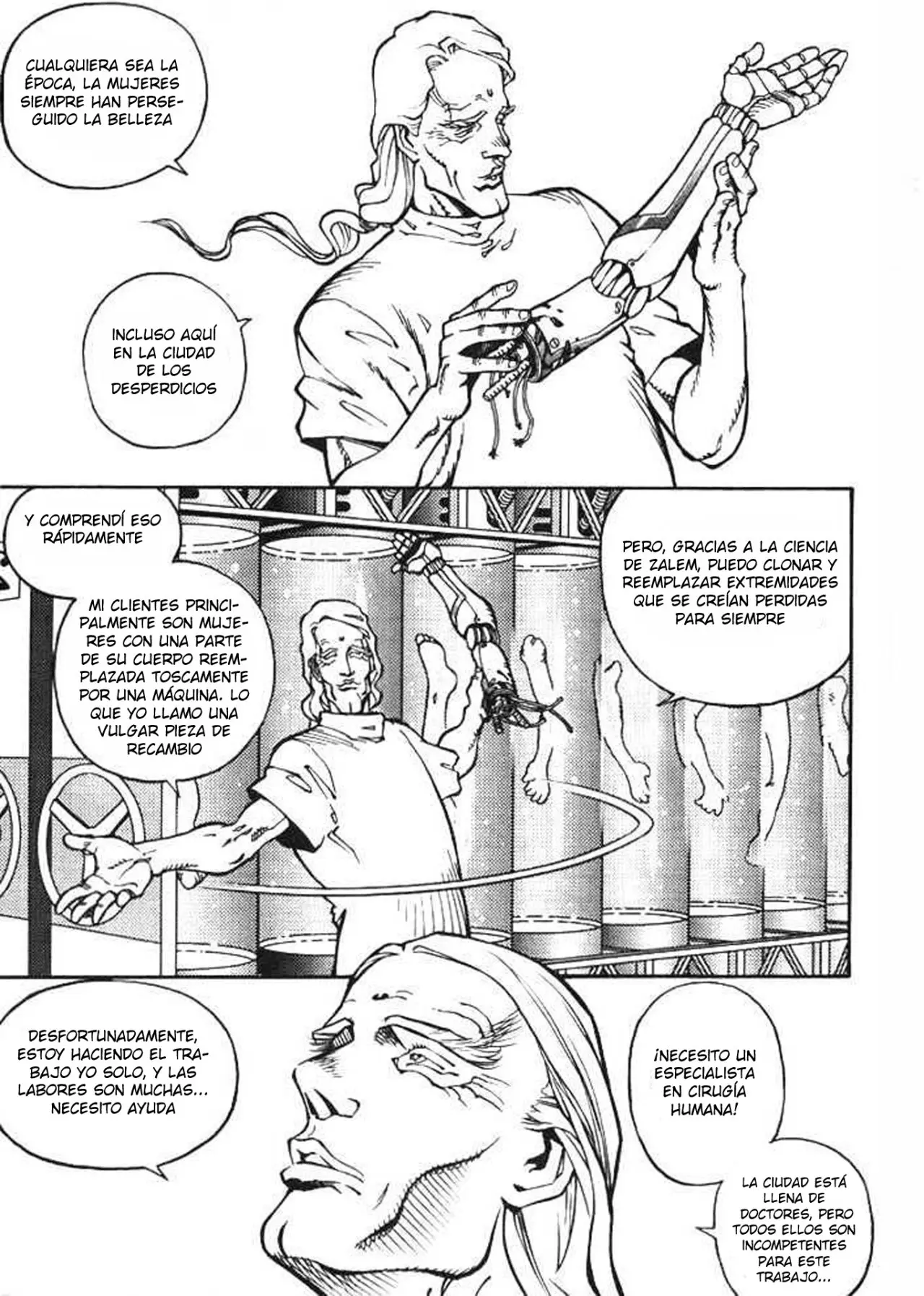 Gunnm: Other Stories (1997) - Capítulo 3 - Página 22 - LectorTMOo