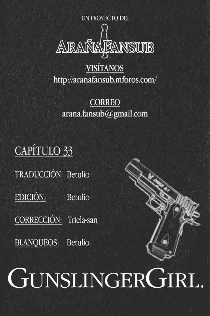 Gunslinger Girl (2002) - Capítulo 33 - Página 37 - LectorTMOo