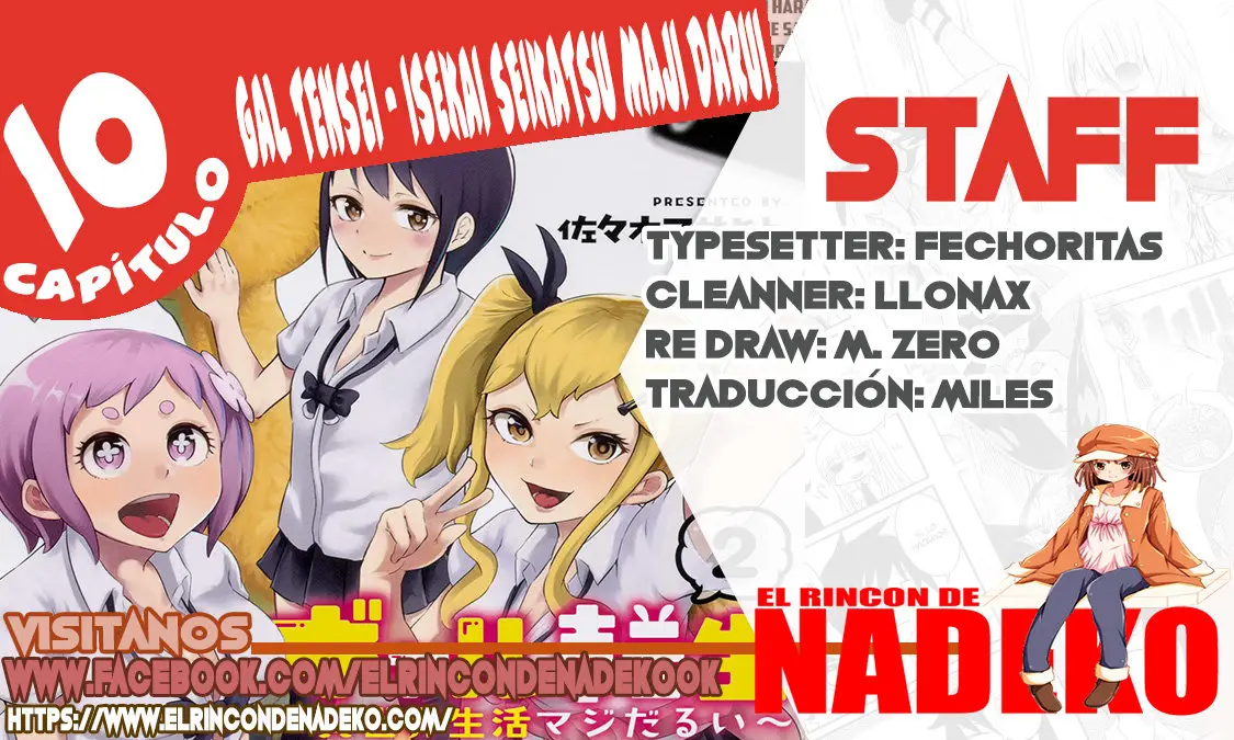 Gyaru Tensei ~ Isekai Seikatsu Majidarui ~ (2018) - Capítulo 10 - Página 1 - LectorTMOo
