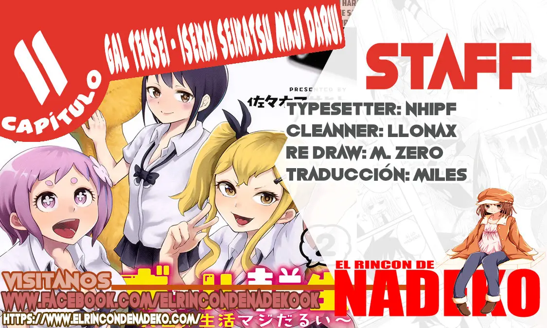 Gyaru Tensei ~ Isekai Seikatsu Majidarui ~ (2018) - Capítulo 11 - Página 1 - LectorTMOo