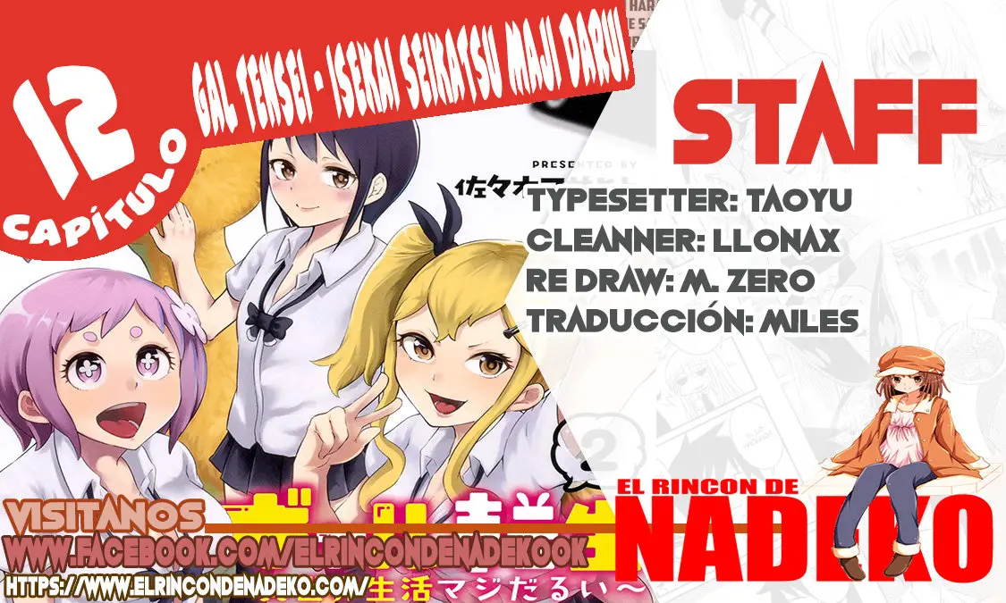 Gyaru Tensei ~ Isekai Seikatsu Majidarui ~ (2018) - Capítulo 12 - Página 1 - LectorTMOo
