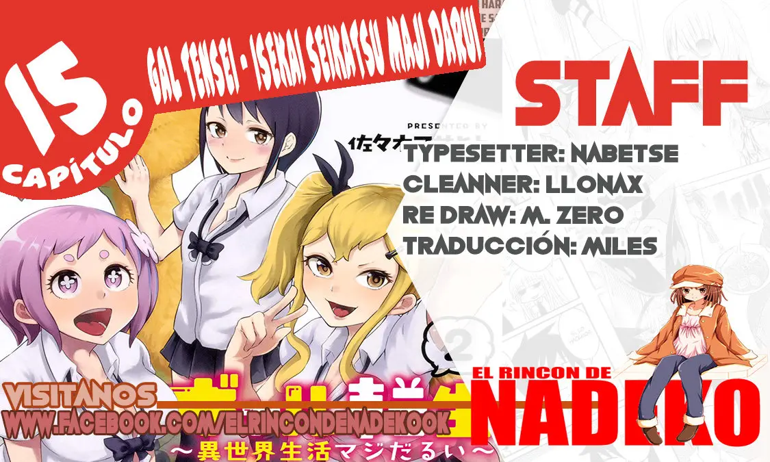 Gyaru Tensei ~ Isekai Seikatsu Majidarui ~ (2018) - Capítulo 15 - Página 1 - LectorTMOo