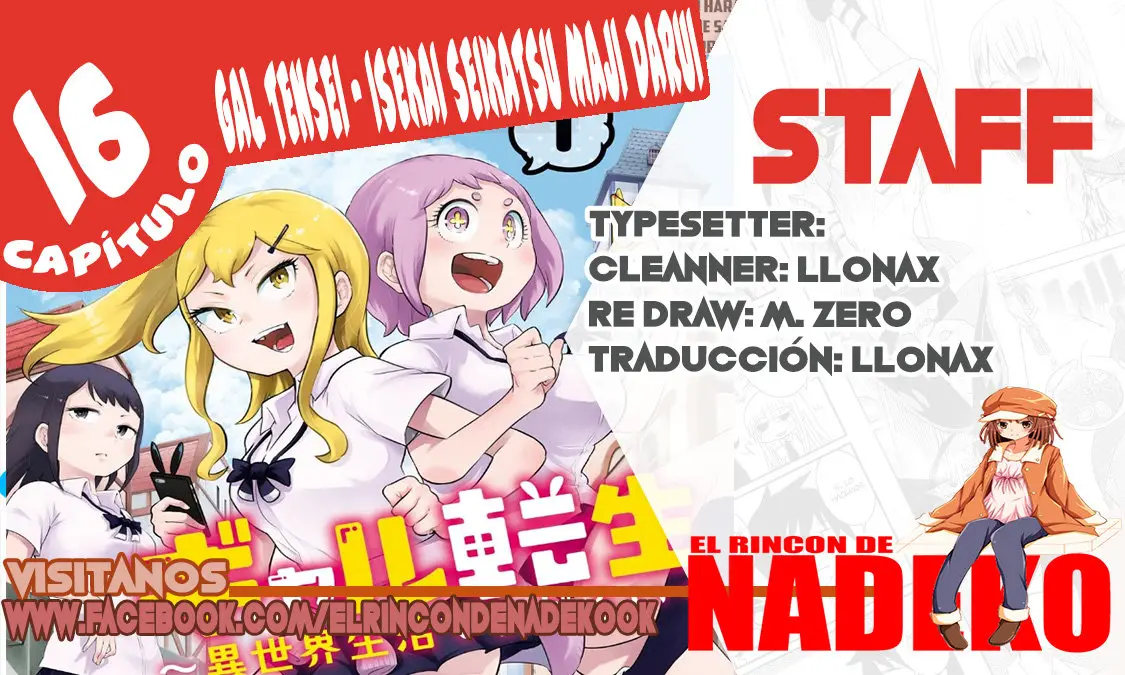 Gyaru Tensei ~ Isekai Seikatsu Majidarui ~ (2018) - Capítulo 16 - Página 1 - LectorTMOo