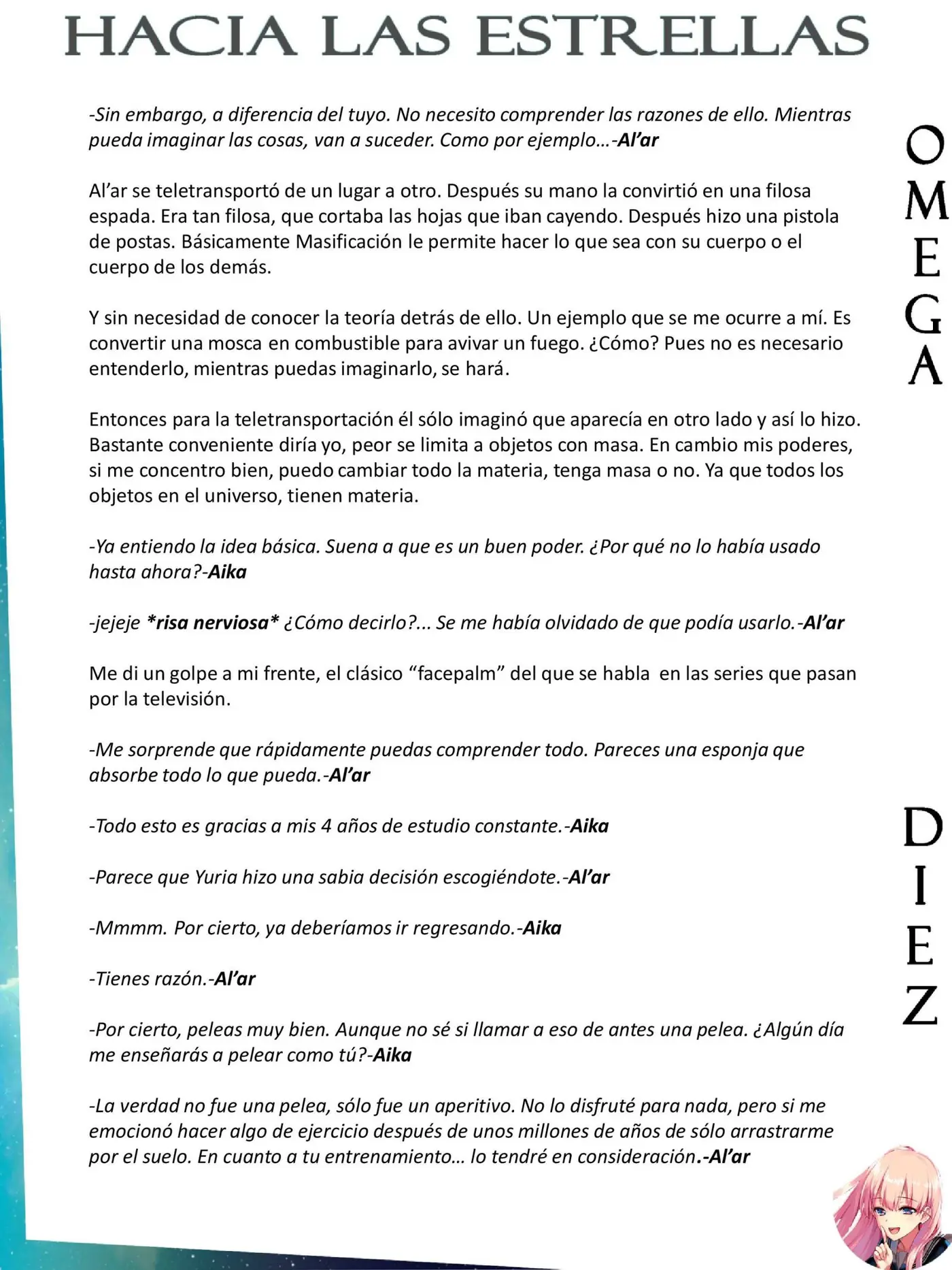 Hacia las Estrellas (Novela) - Capítulo 10.1 - Página 9 - LectorTMOo