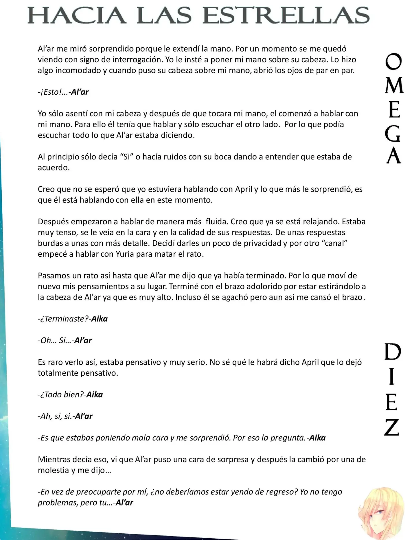 Hacia las Estrellas (Novela) - Capítulo 10.1 - Página 11 - LectorTMOo