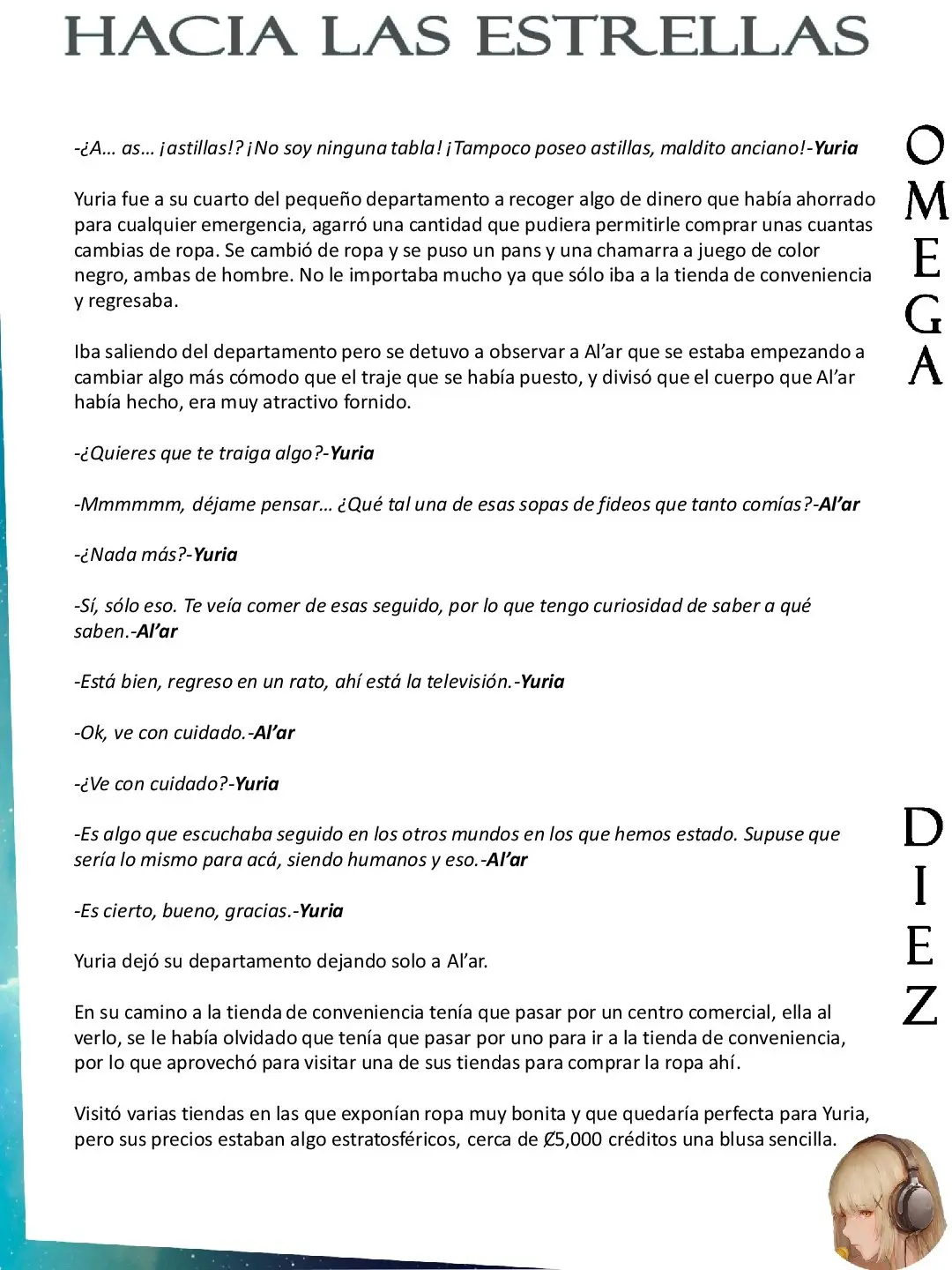 Hacia las Estrellas (Novela) - Capítulo 14.5 - Página 5 - LectorTMOo