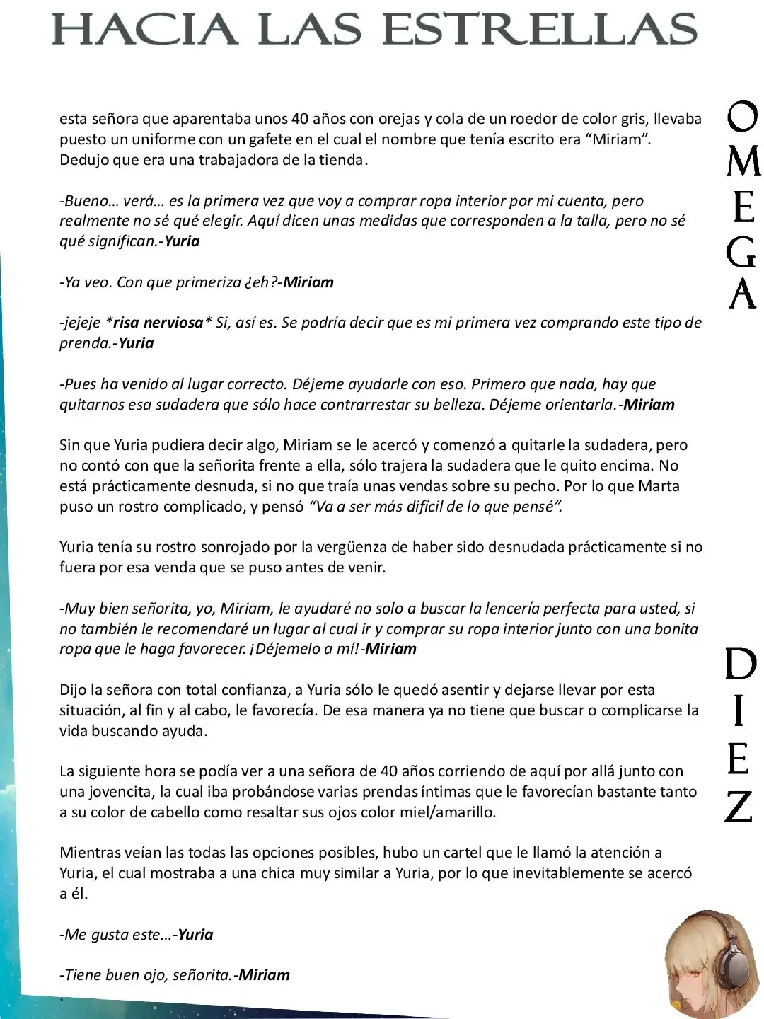 Hacia las Estrellas (Novela) - Capítulo 14.5 - Página 7 - LectorTMOo