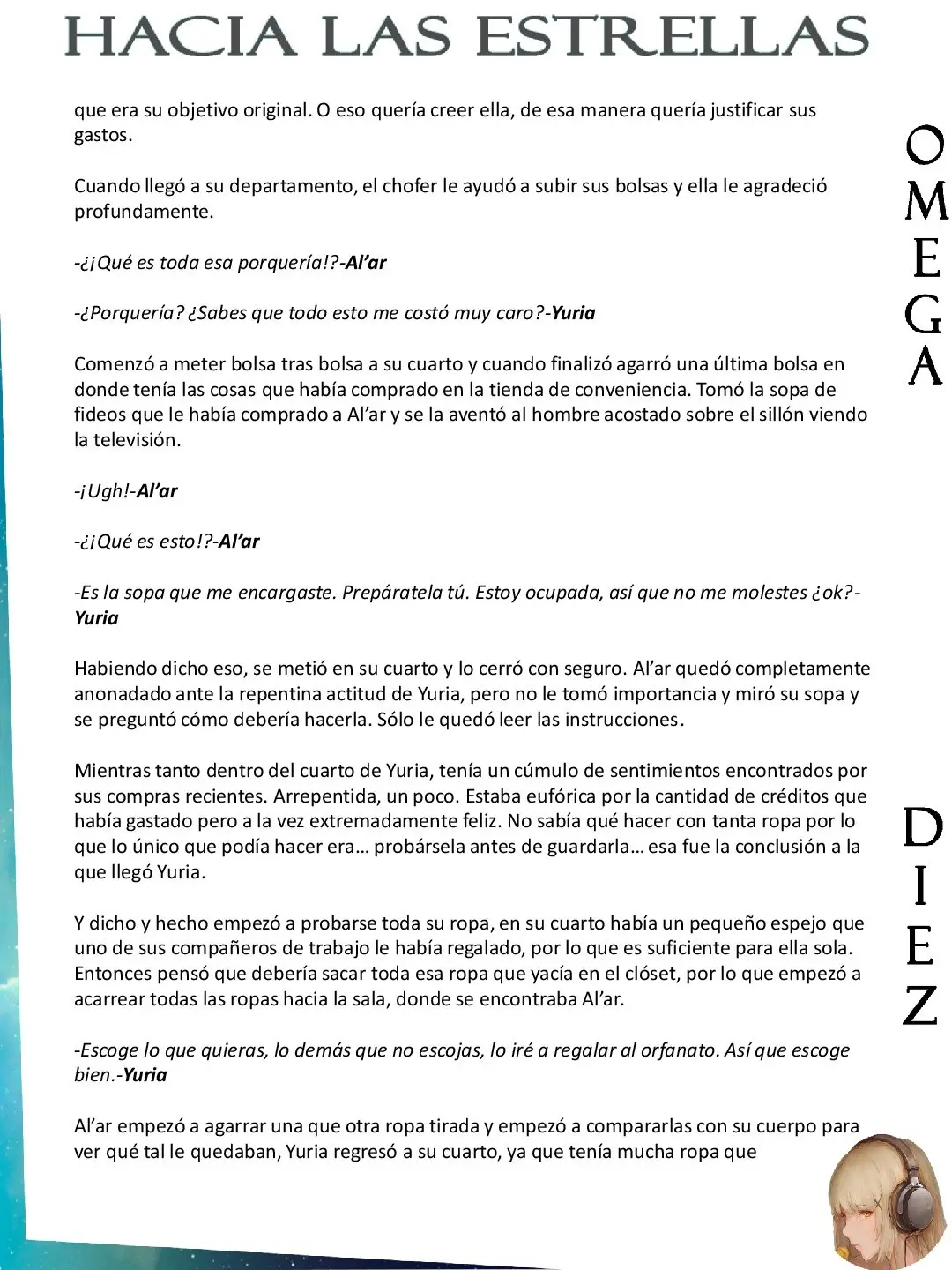 Hacia las Estrellas (Novela) - Capítulo 14.5 - Página 9 - LectorTMOo