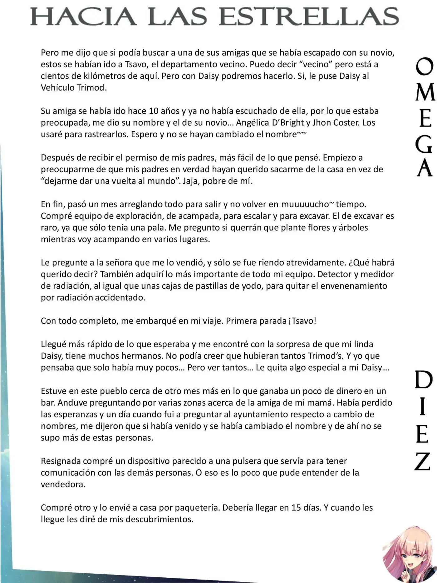 Hacia las Estrellas (Novela) - Capítulo 5.5 - Página 4 - LectorTMOo