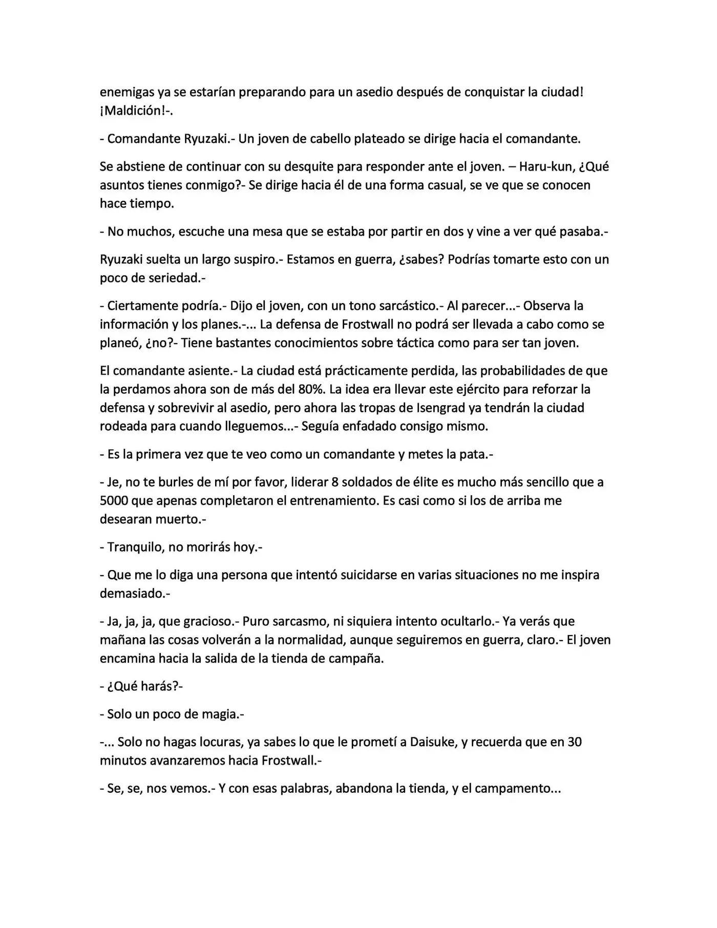 Hagane to Magic (Novela) - Capítulo - Página 2 - LectorTMOo