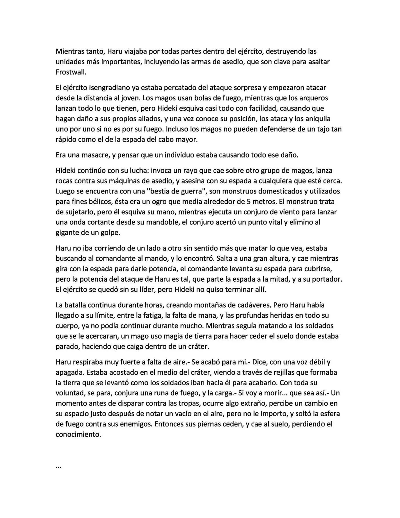 Hagane to Magic (Novela) - Capítulo - Página 4 - LectorTMOo