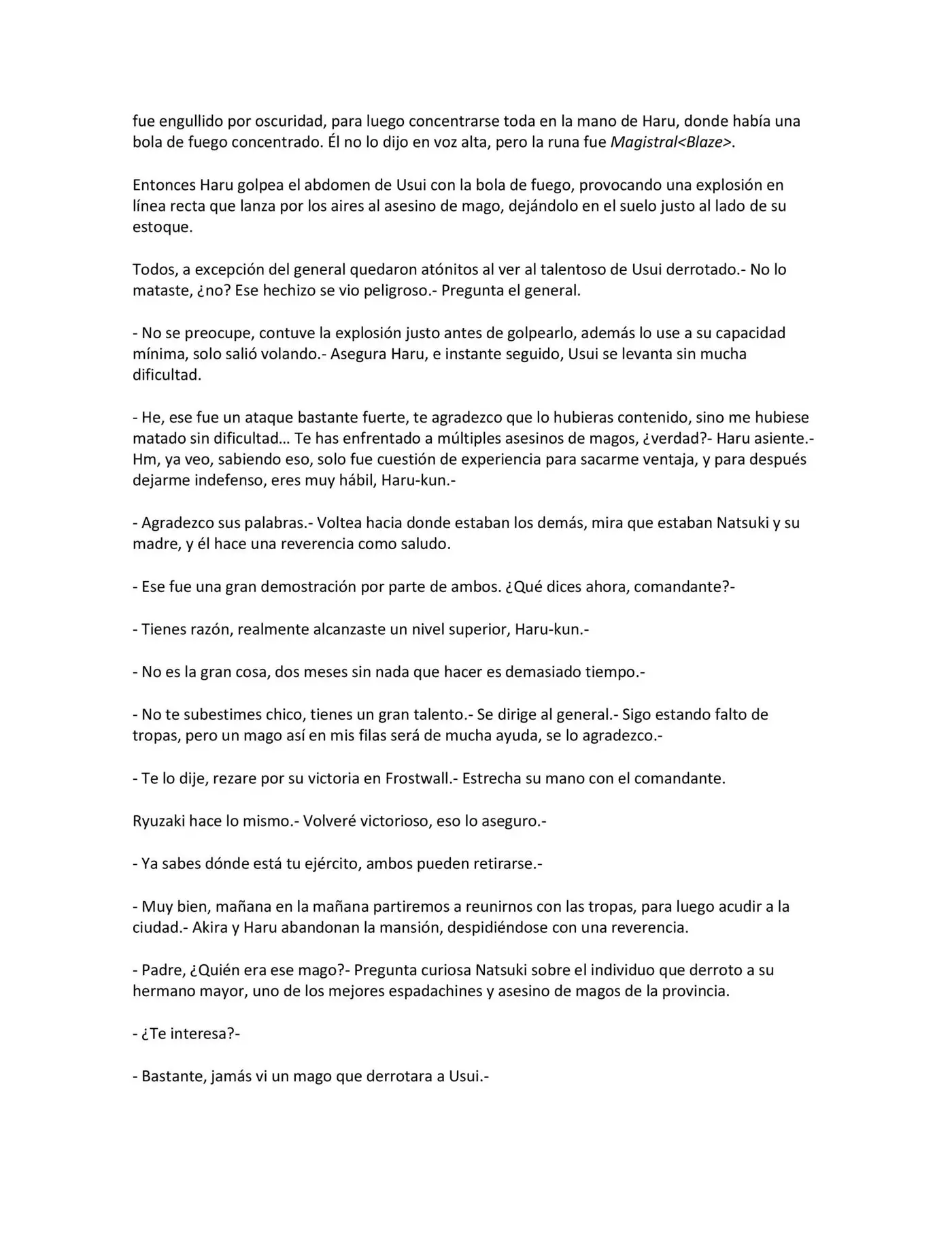 Hagane to Magic (Novela) - Capítulo 1 - Página 13 - LectorTMOo
