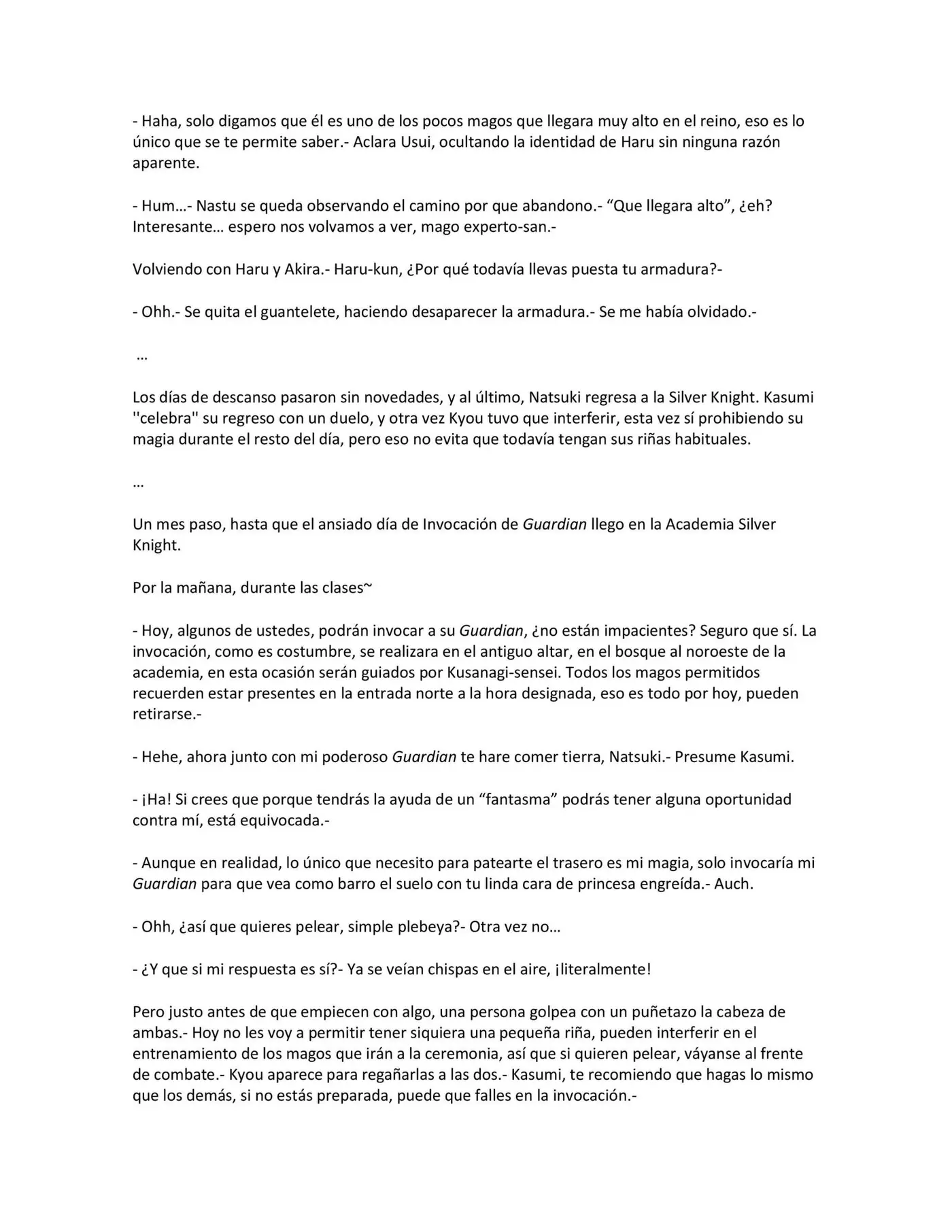 Hagane to Magic (Novela) - Capítulo 1 - Página 14 - LectorTMOo