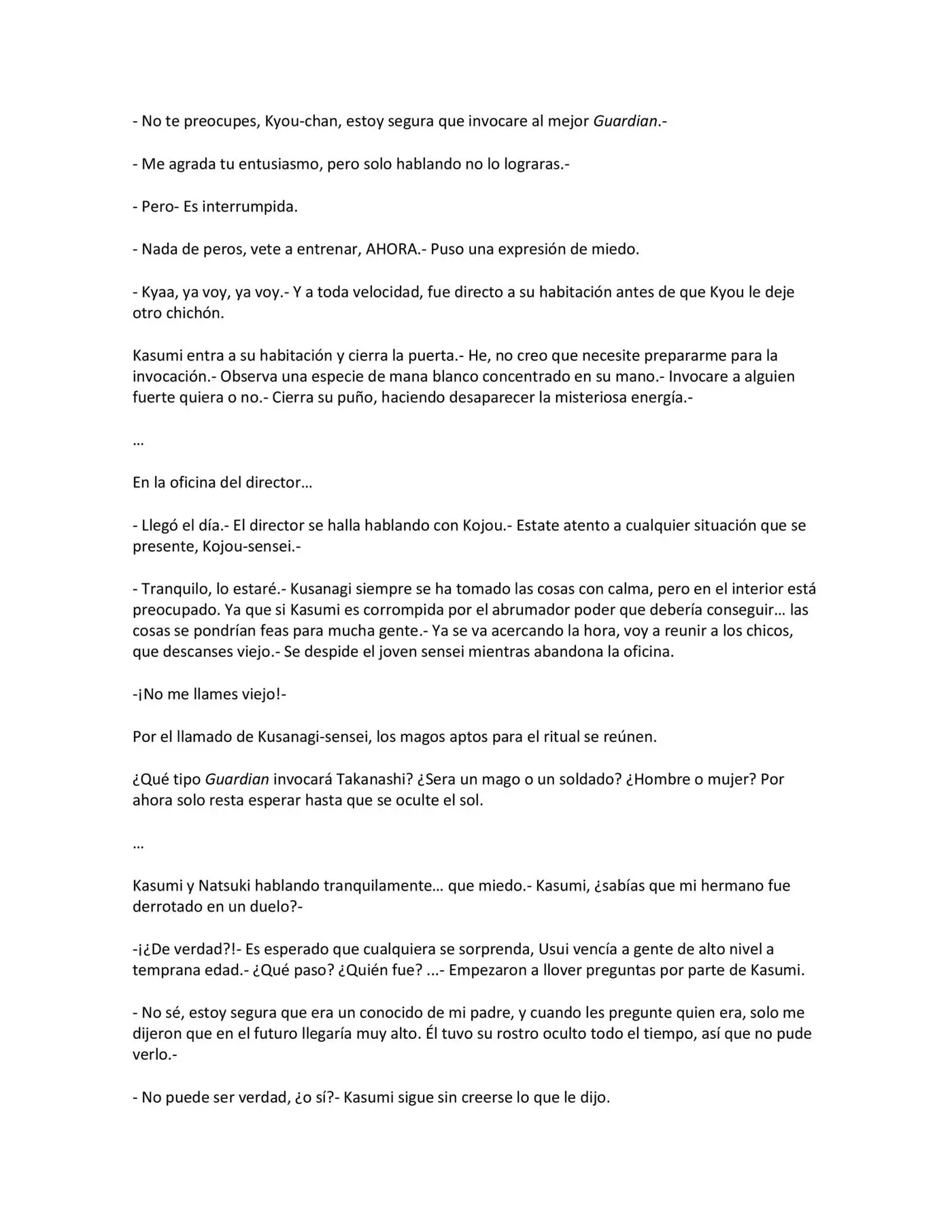 Hagane to Magic (Novela) - Capítulo 1 - Página 15 - LectorTMOo
