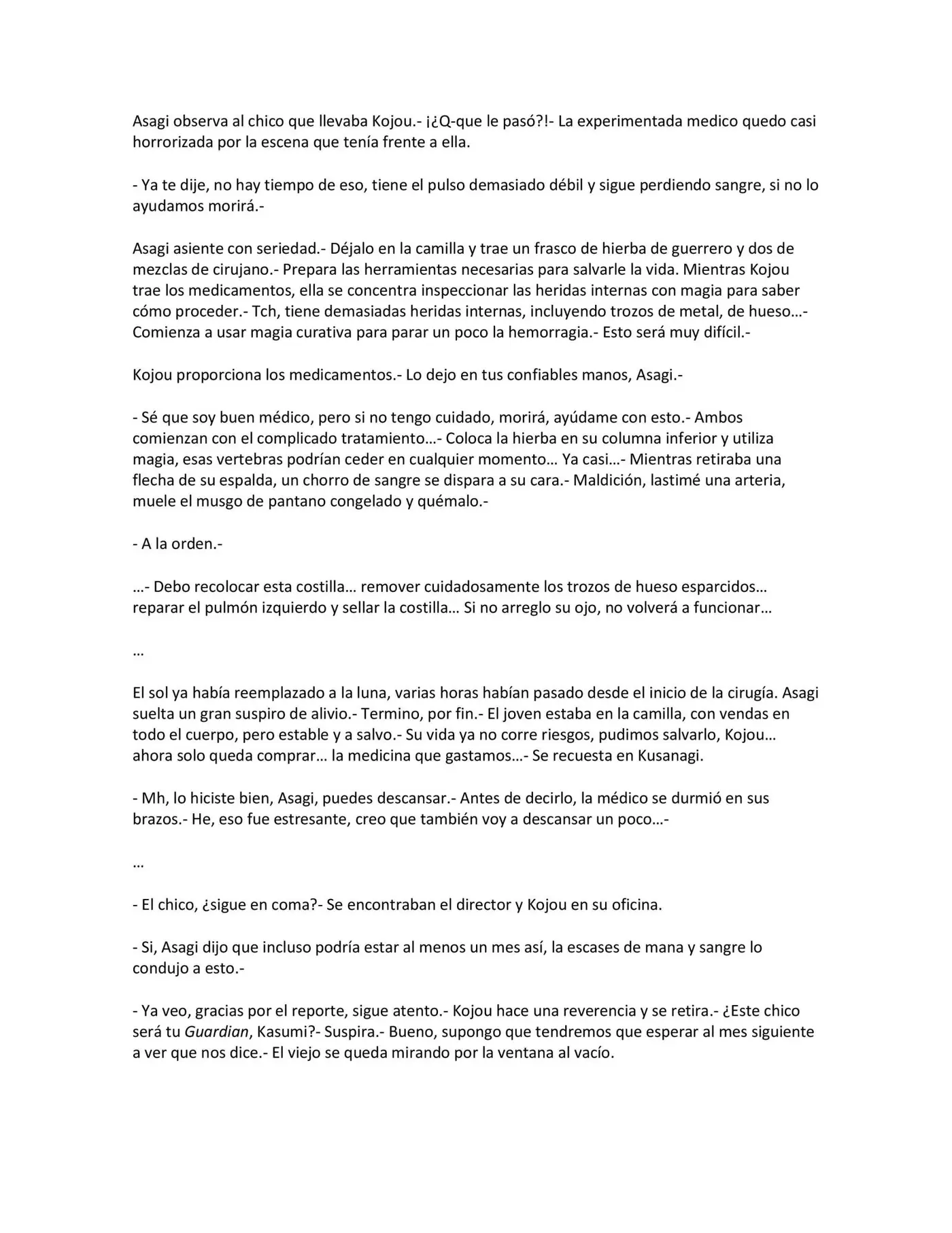 Hagane to Magic (Novela) - Capítulo 1 - Página 18 - LectorTMOo