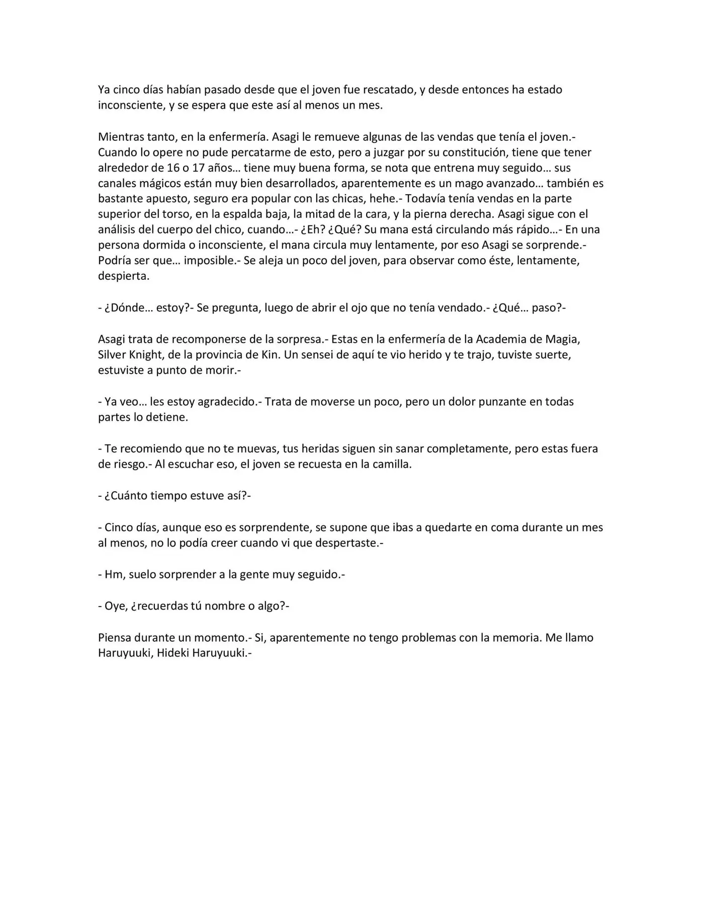 Hagane to Magic (Novela) - Capítulo 1 - Página 19 - LectorTMOo