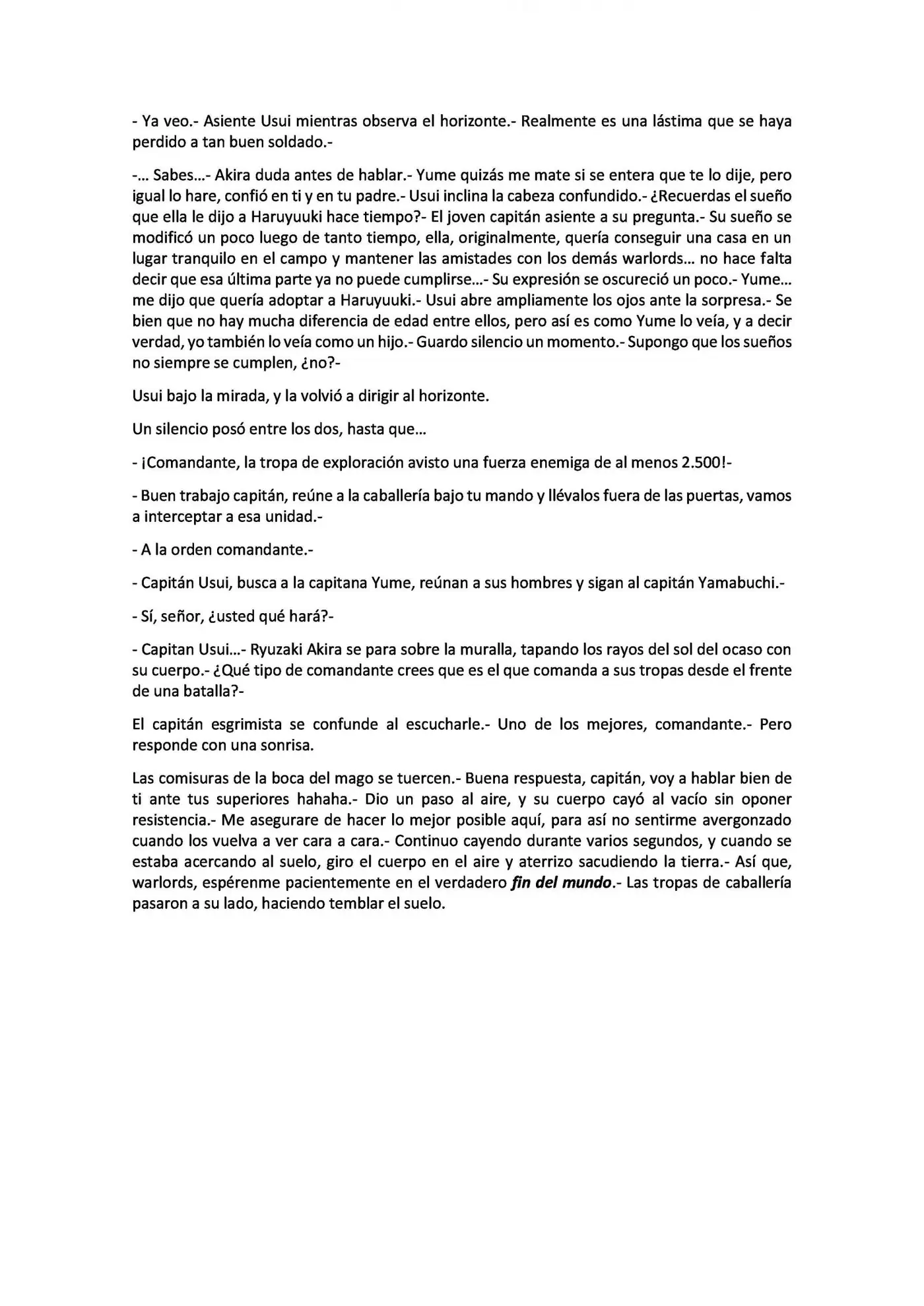 Hagane to Magic (Novela) - Capítulo 10 - Página 6 - LectorTMOo