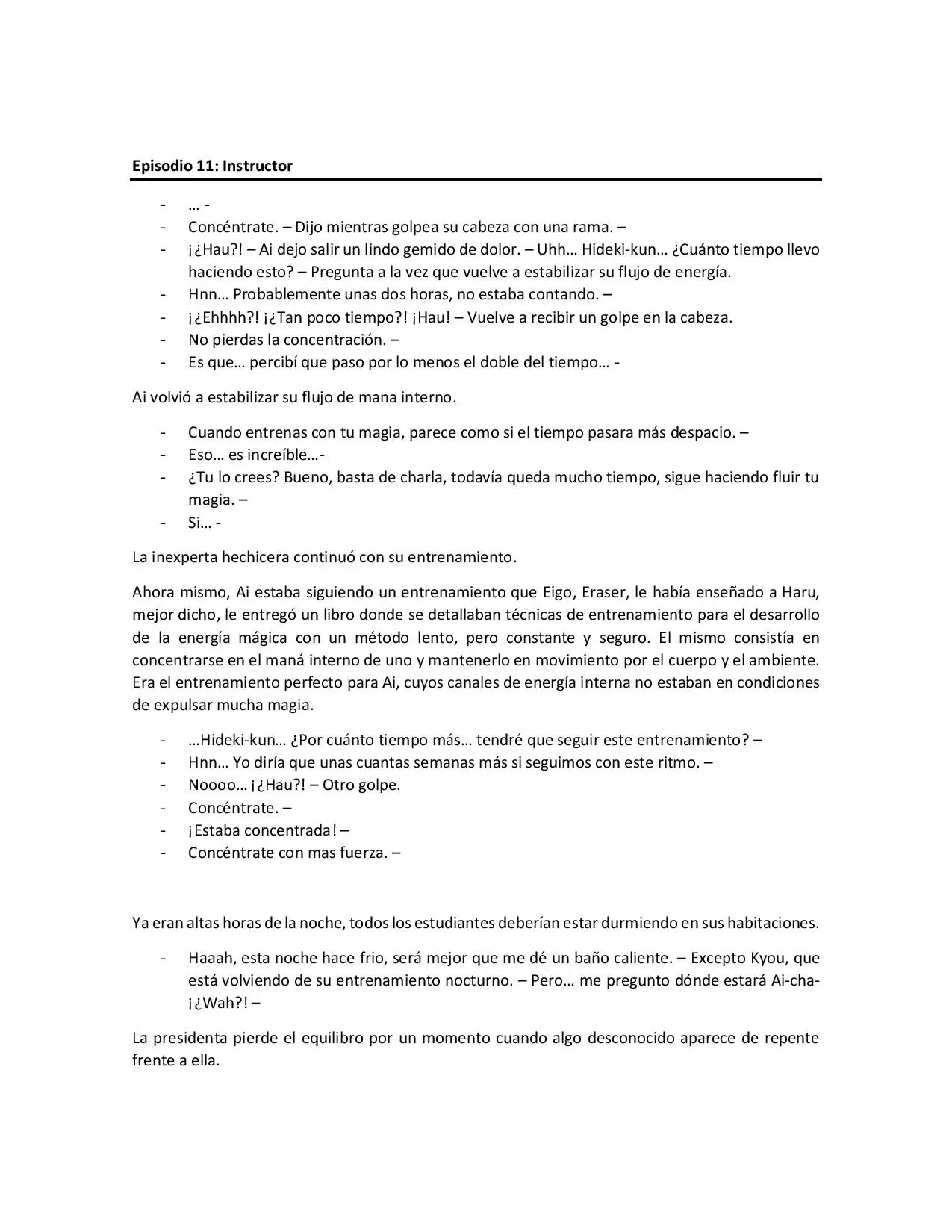 Hagane to Magic (Novela) - Capítulo 11 - Página 2 - LectorTMOo
