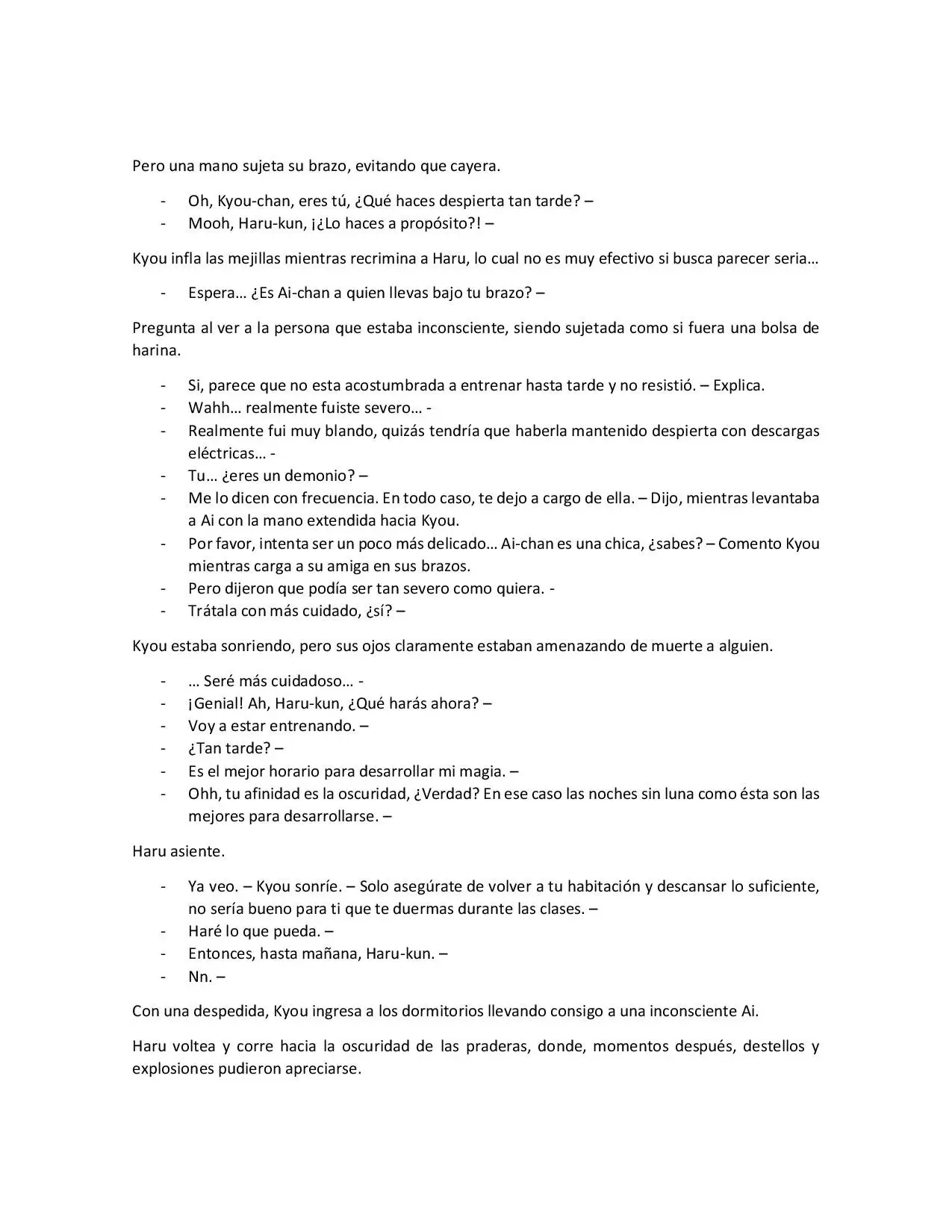 Hagane to Magic (Novela) - Capítulo 11 - Página 3 - LectorTMOo