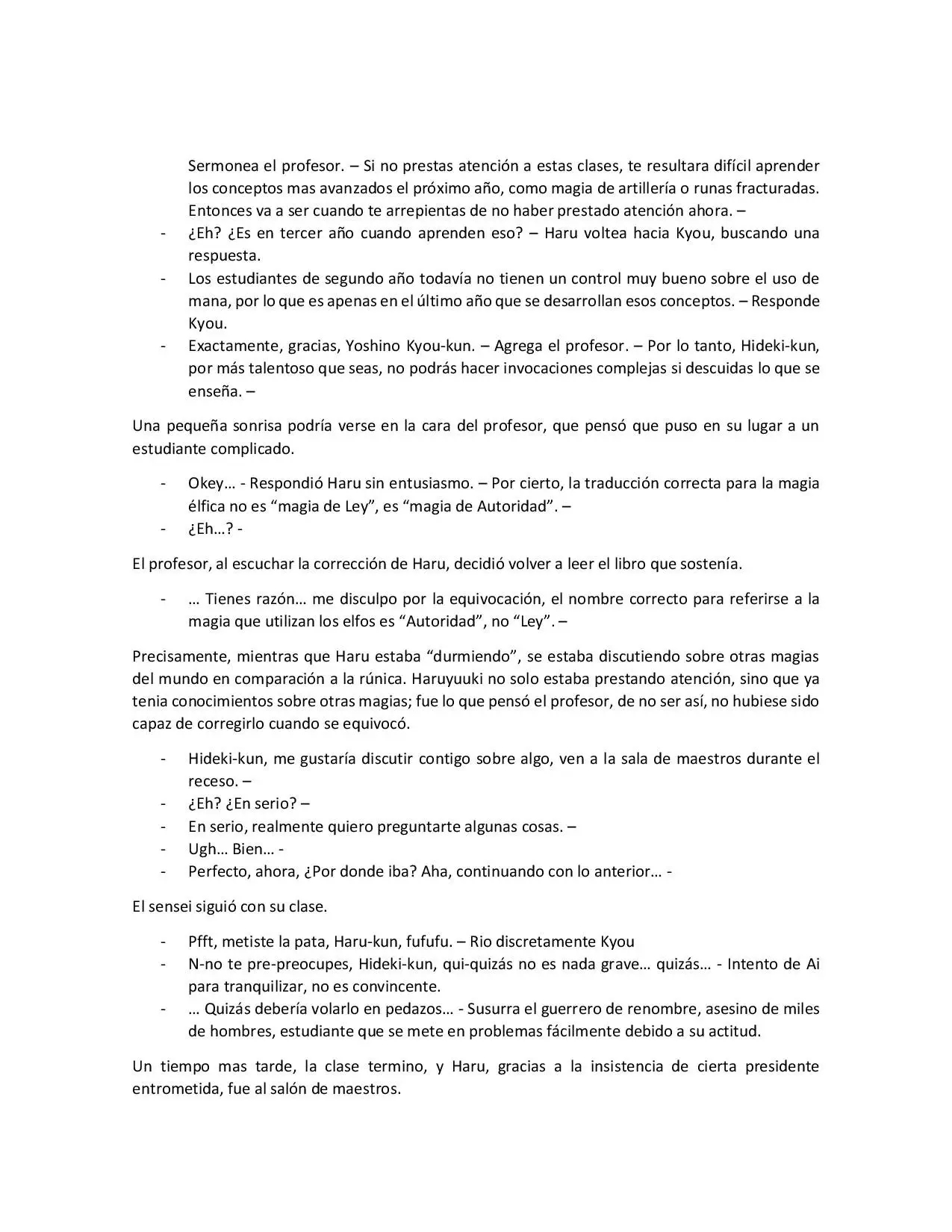 Hagane to Magic (Novela) - Capítulo 11 - Página 5 - LectorTMOo