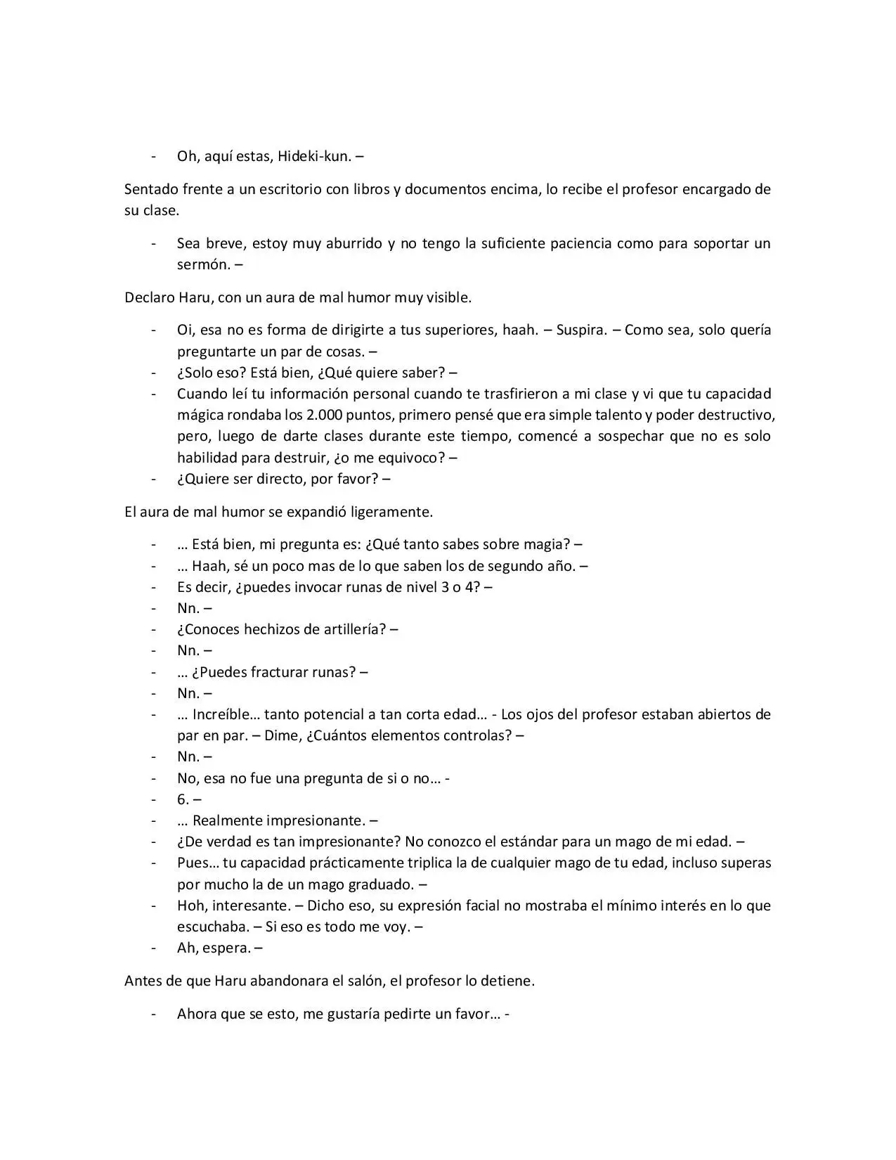 Hagane to Magic (Novela) - Capítulo 11 - Página 6 - LectorTMOo