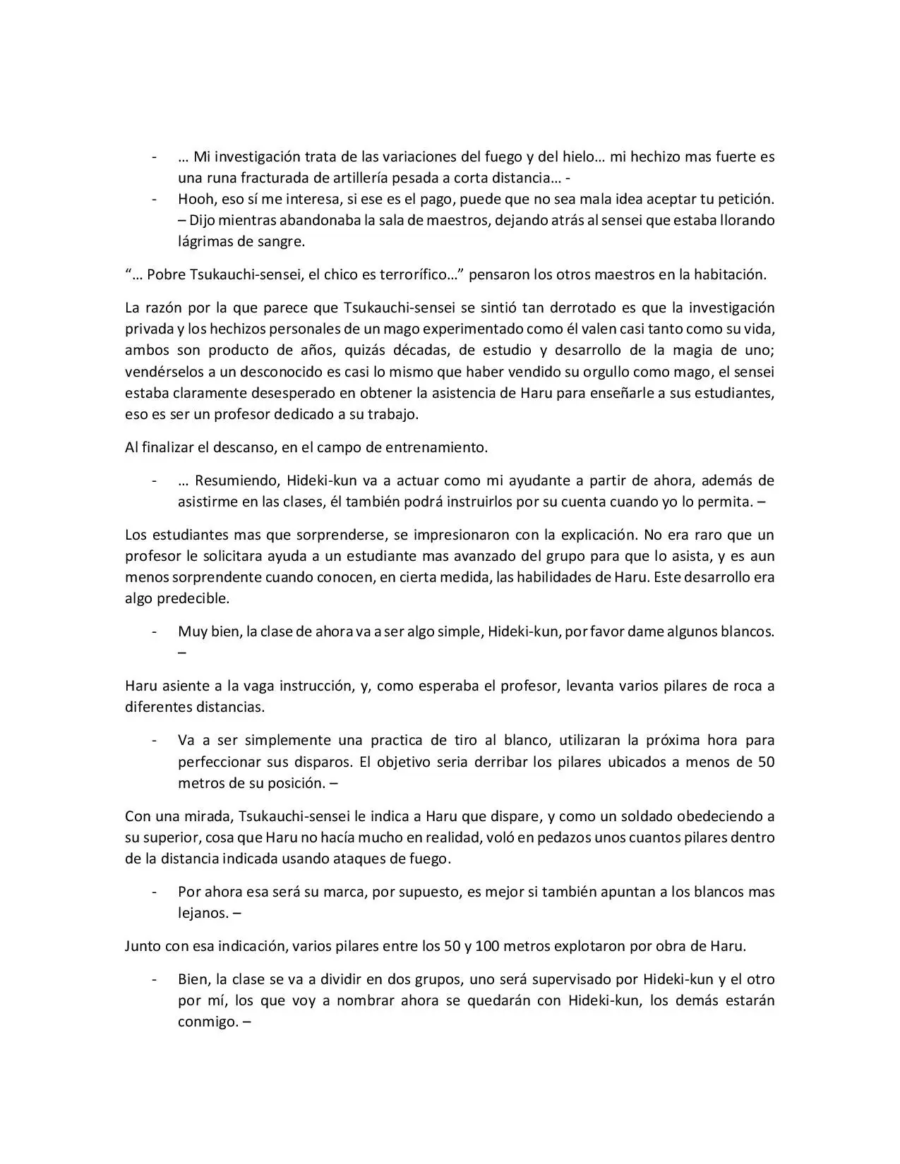 Hagane to Magic (Novela) - Capítulo 11 - Página 8 - LectorTMOo