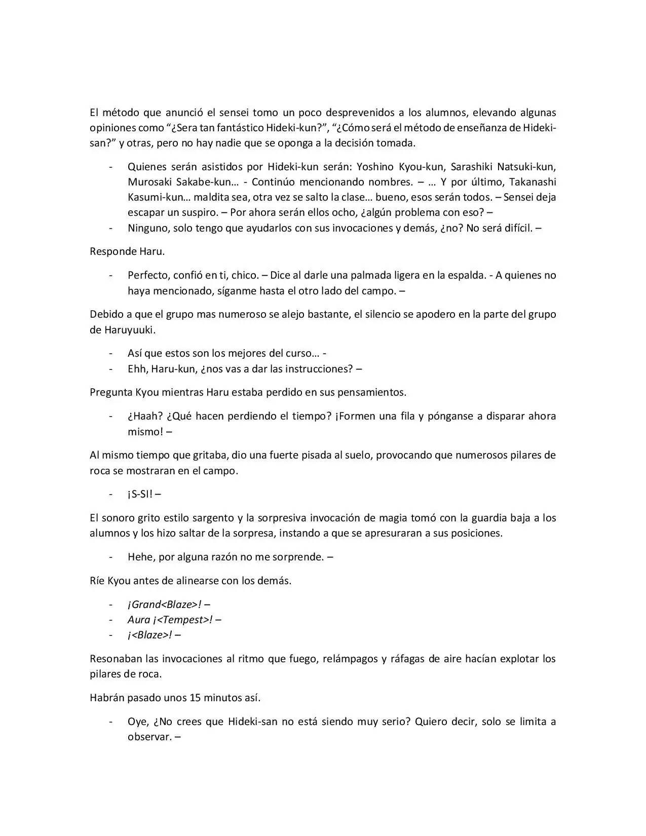 Hagane to Magic (Novela) - Capítulo 11 - Página 9 - LectorTMOo