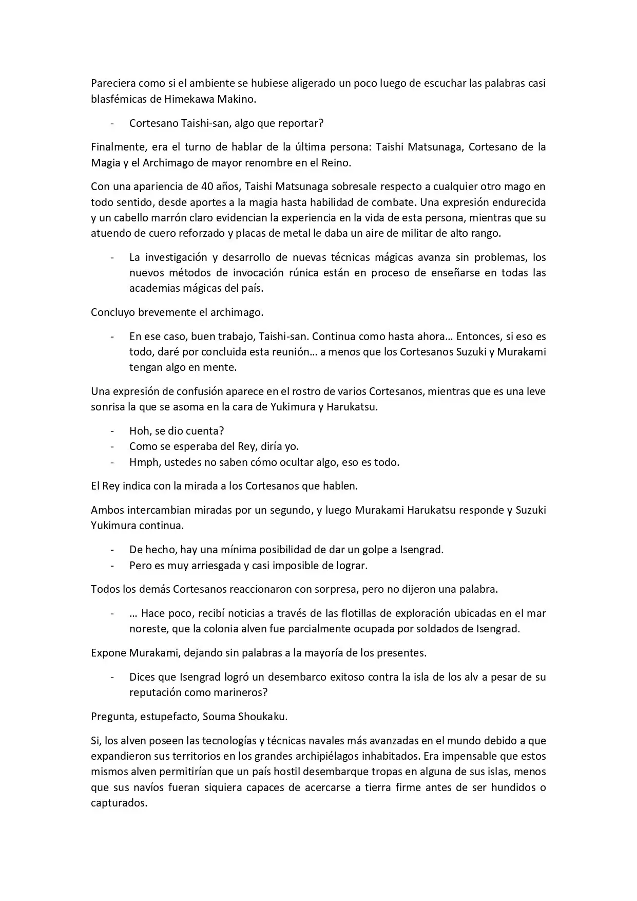 Hagane to Magic (Novela) - Capítulo 12 - Página 4 - LectorTMOo