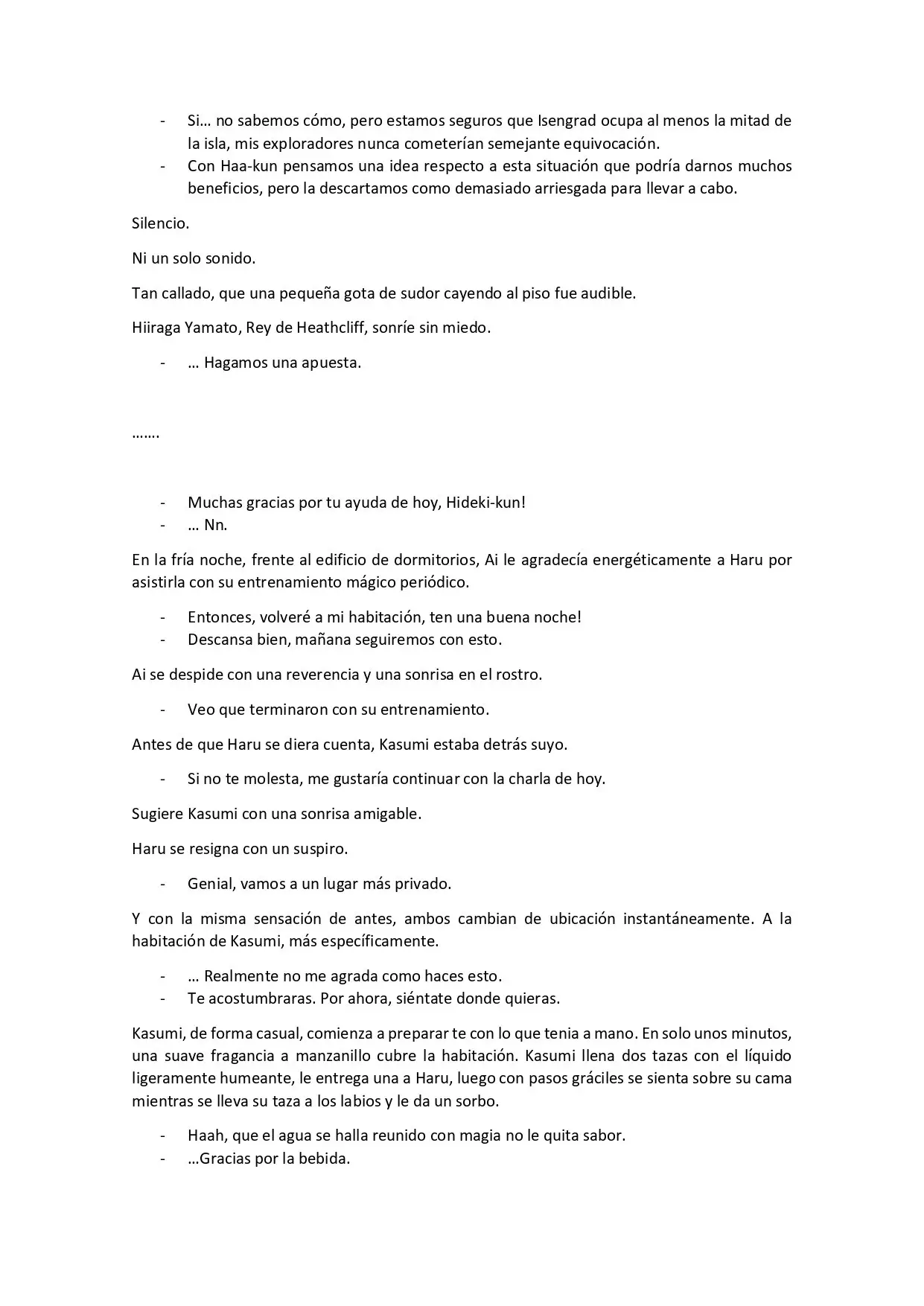Hagane to Magic (Novela) - Capítulo 12 - Página 5 - LectorTMOo
