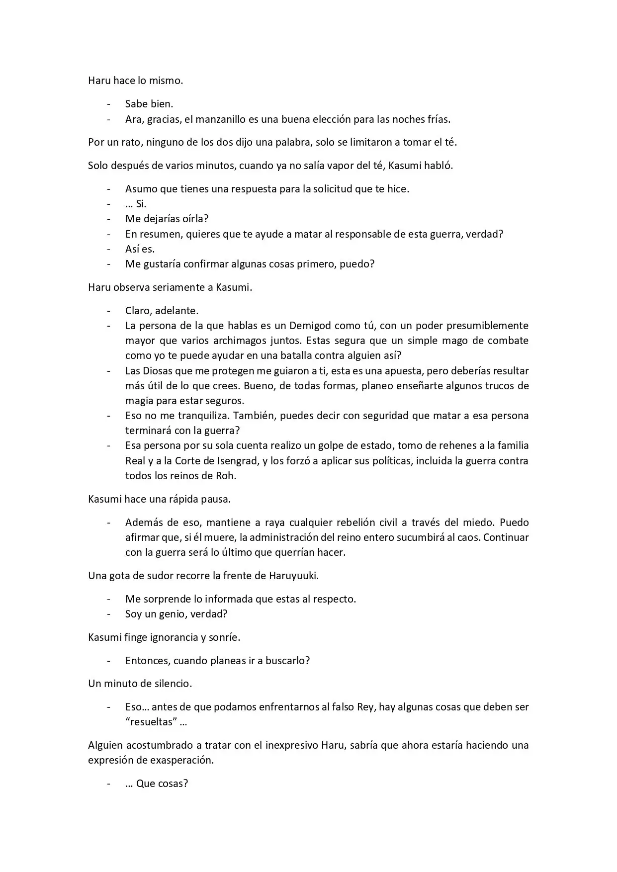 Hagane to Magic (Novela) - Capítulo 12 - Página 6 - LectorTMOo