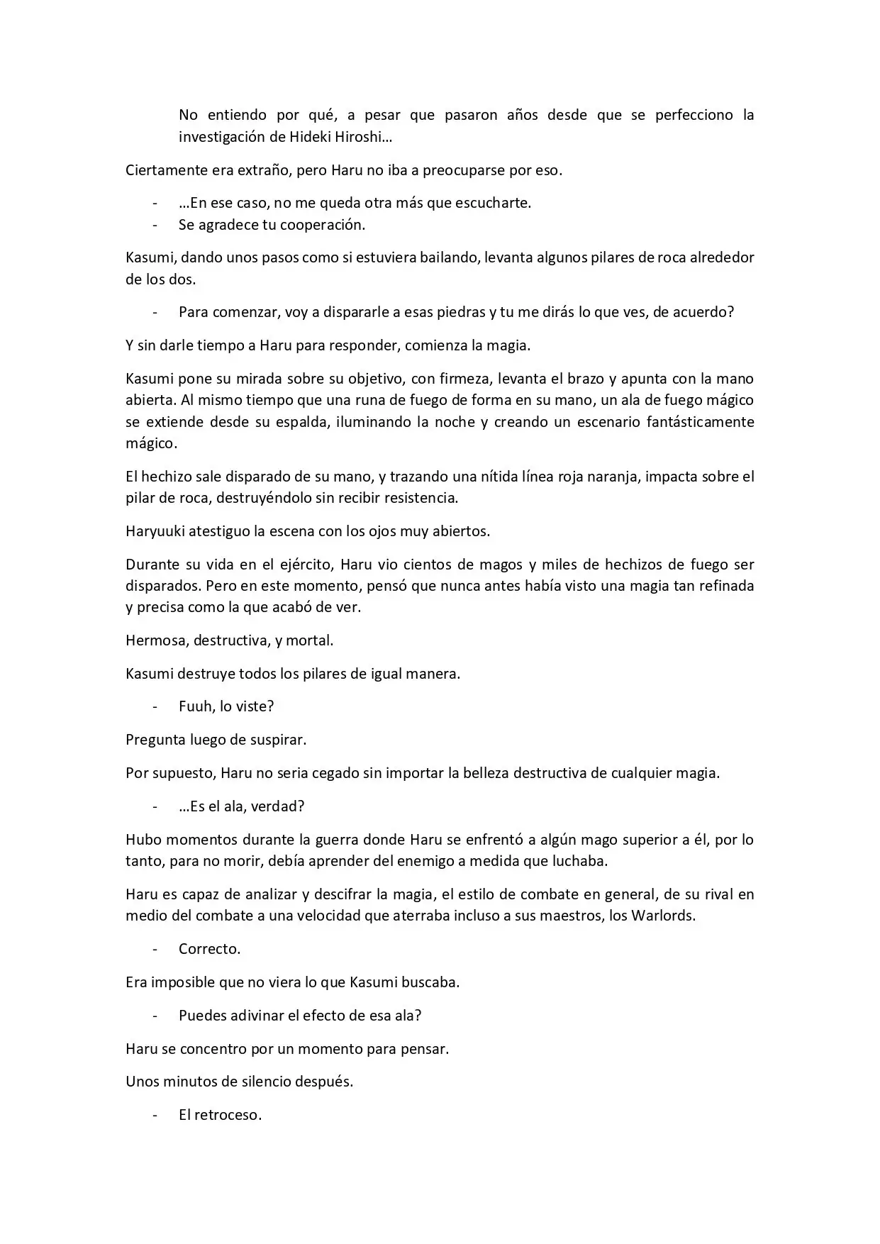 Hagane to Magic (Novela) - Capítulo 13 - Página 4 - LectorTMOo