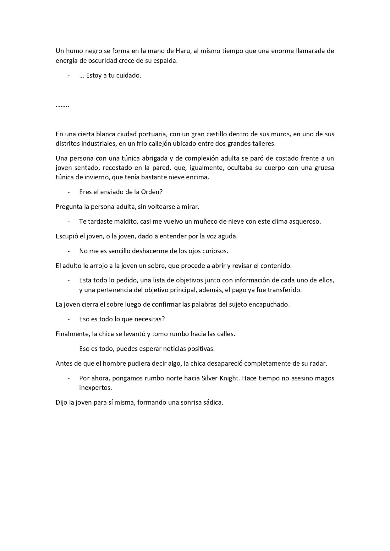 Hagane to Magic (Novela) - Capítulo 13 - Página 6 - LectorTMOo
