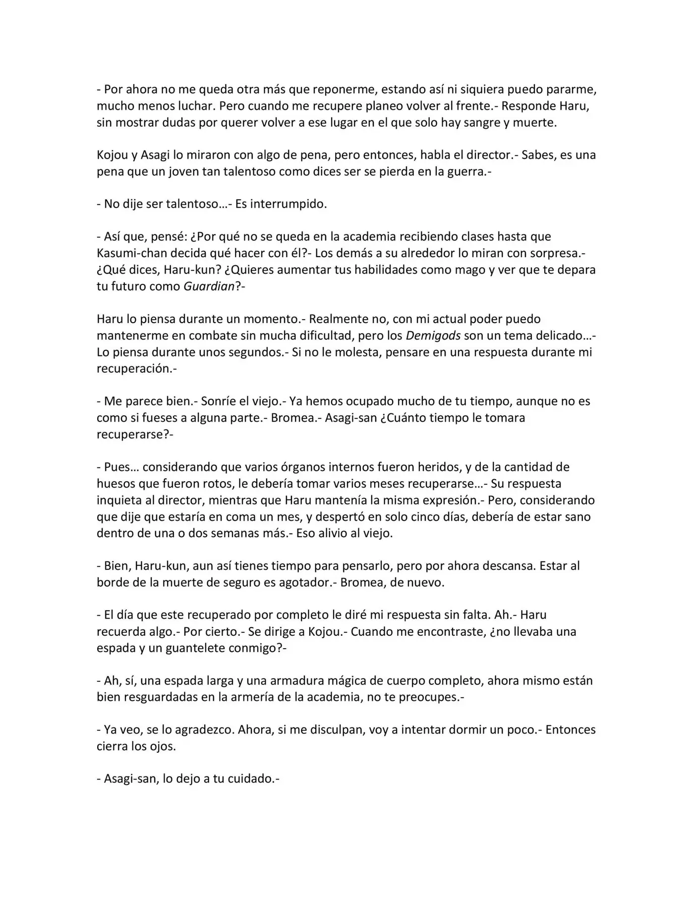 Hagane to Magic (Novela) - Capítulo 2 - Página 3 - LectorTMOo