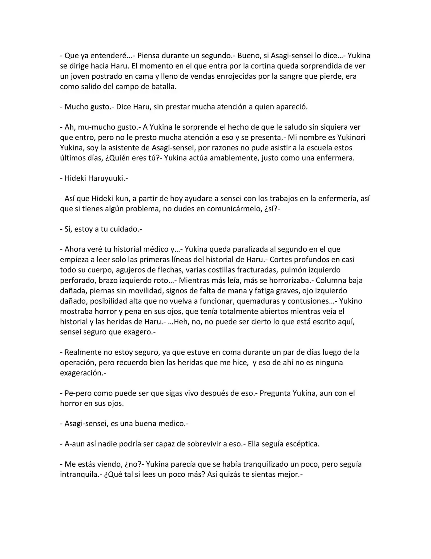 Hagane to Magic (Novela) - Capítulo 2 - Página 6 - LectorTMOo