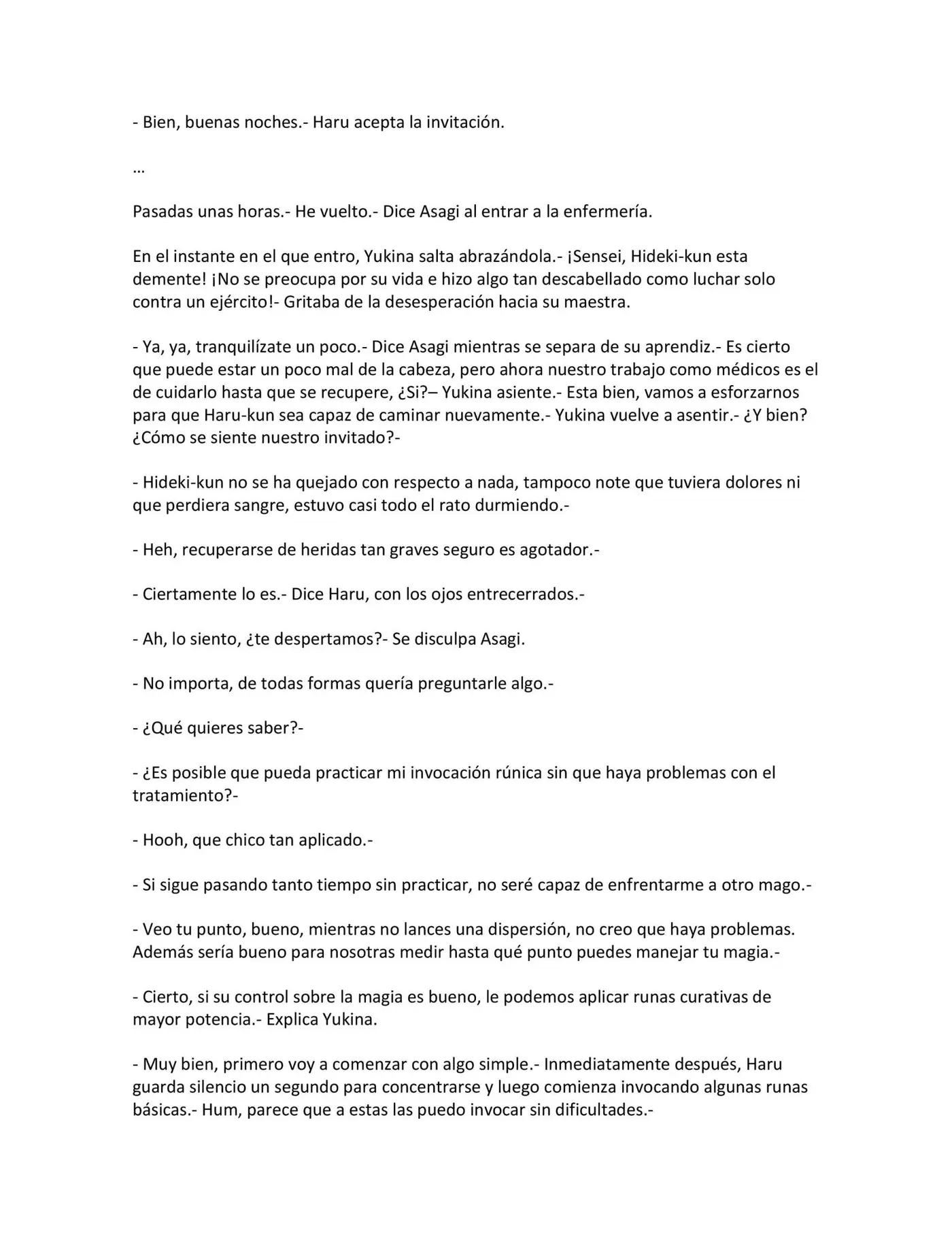 Hagane to Magic (Novela) - Capítulo 2 - Página 9 - LectorTMOo