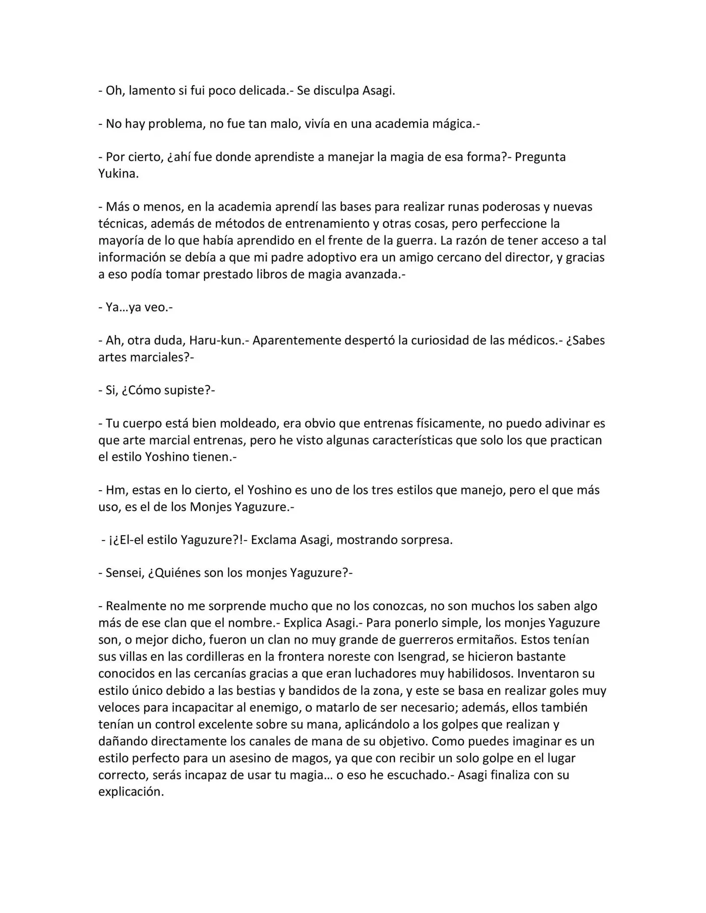 Hagane to Magic (Novela) - Capítulo 2 - Página 11 - LectorTMOo