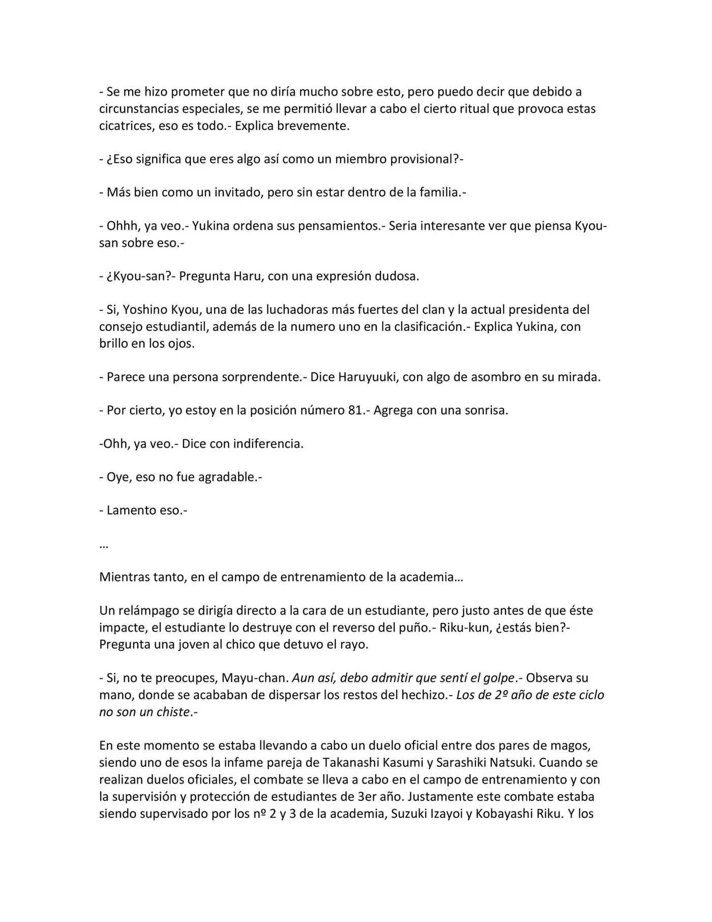 Hagane to Magic (Novela) - Capítulo 2 - Página 15 - LectorTMOo