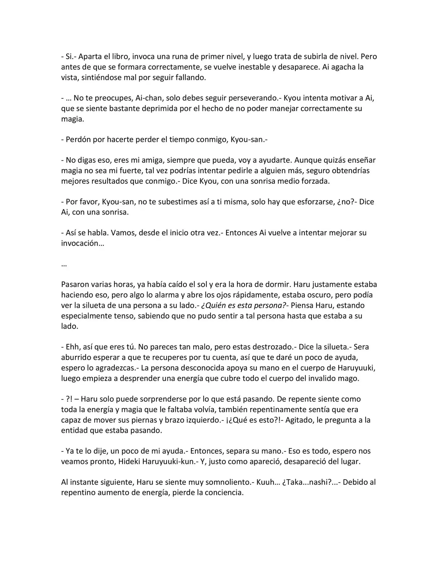 Hagane to Magic (Novela) - Capítulo 2 - Página 18 - LectorTMOo