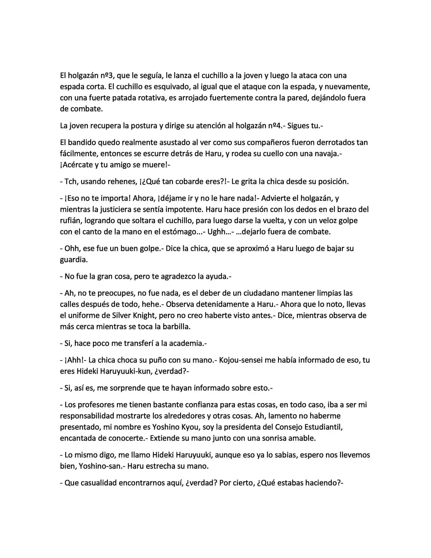 Hagane to Magic (Novela) - Capítulo 3 - Página 7 - LectorTMOo