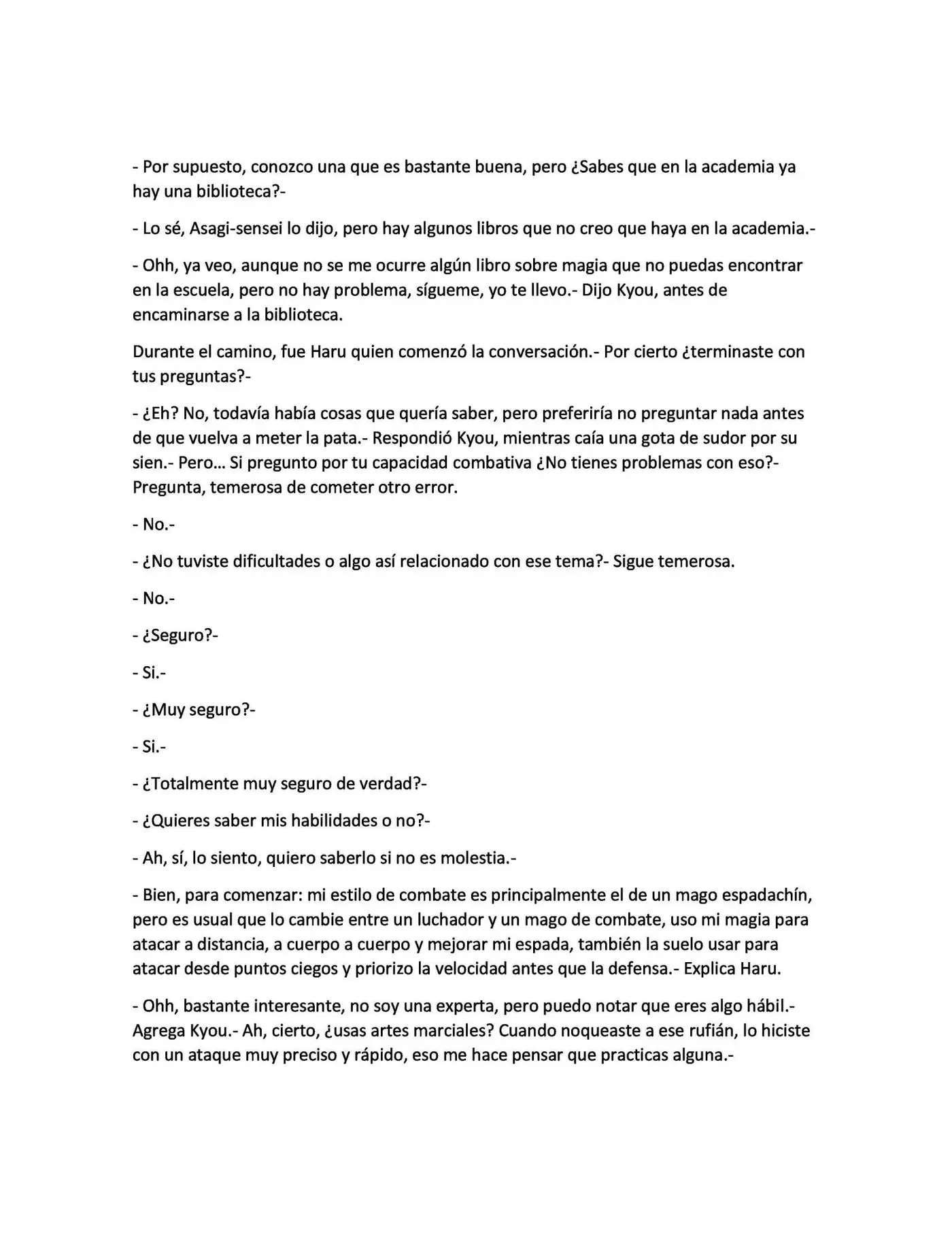 Hagane to Magic (Novela) - Capítulo 3 - Página 11 - LectorTMOo
