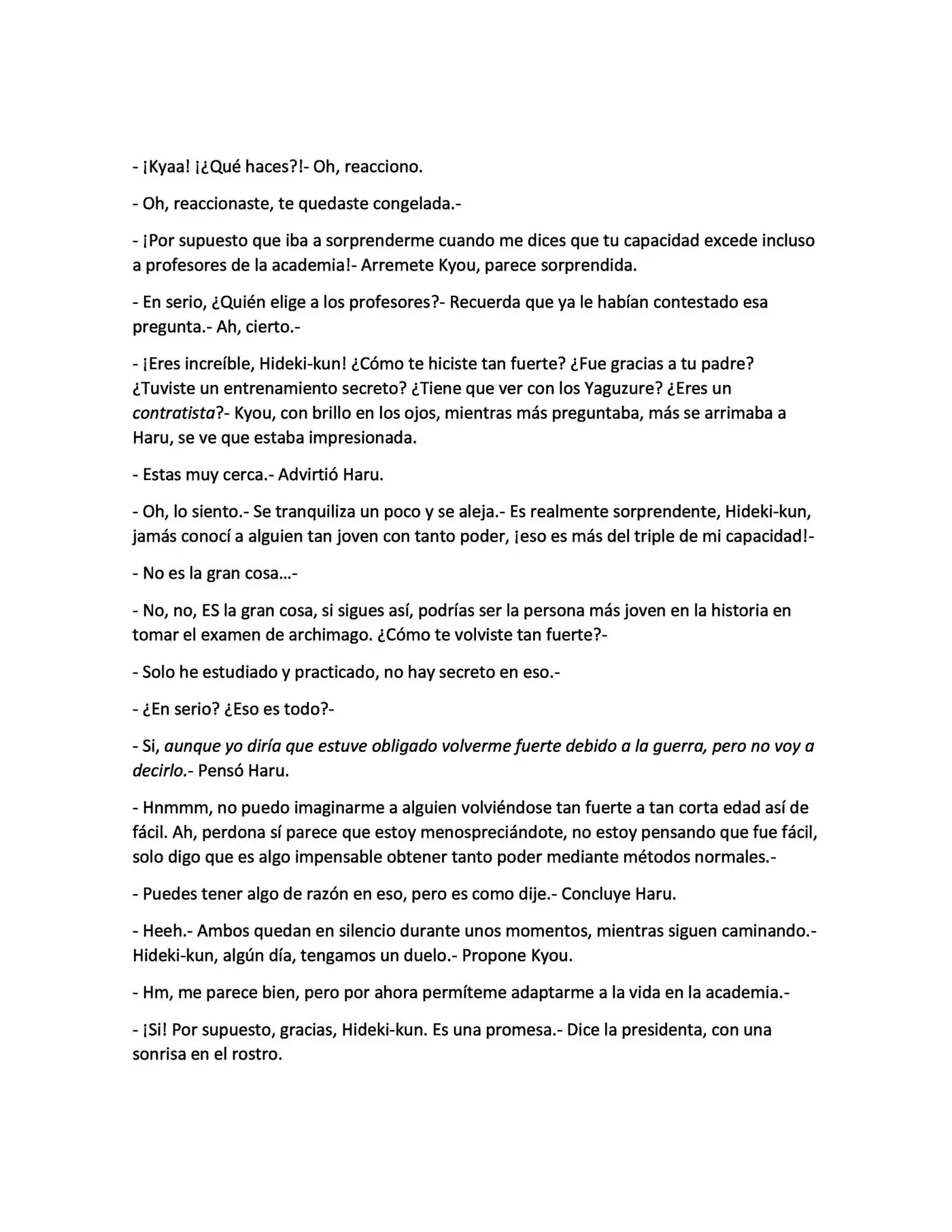 Hagane to Magic (Novela) - Capítulo 3 - Página 13 - LectorTMOo